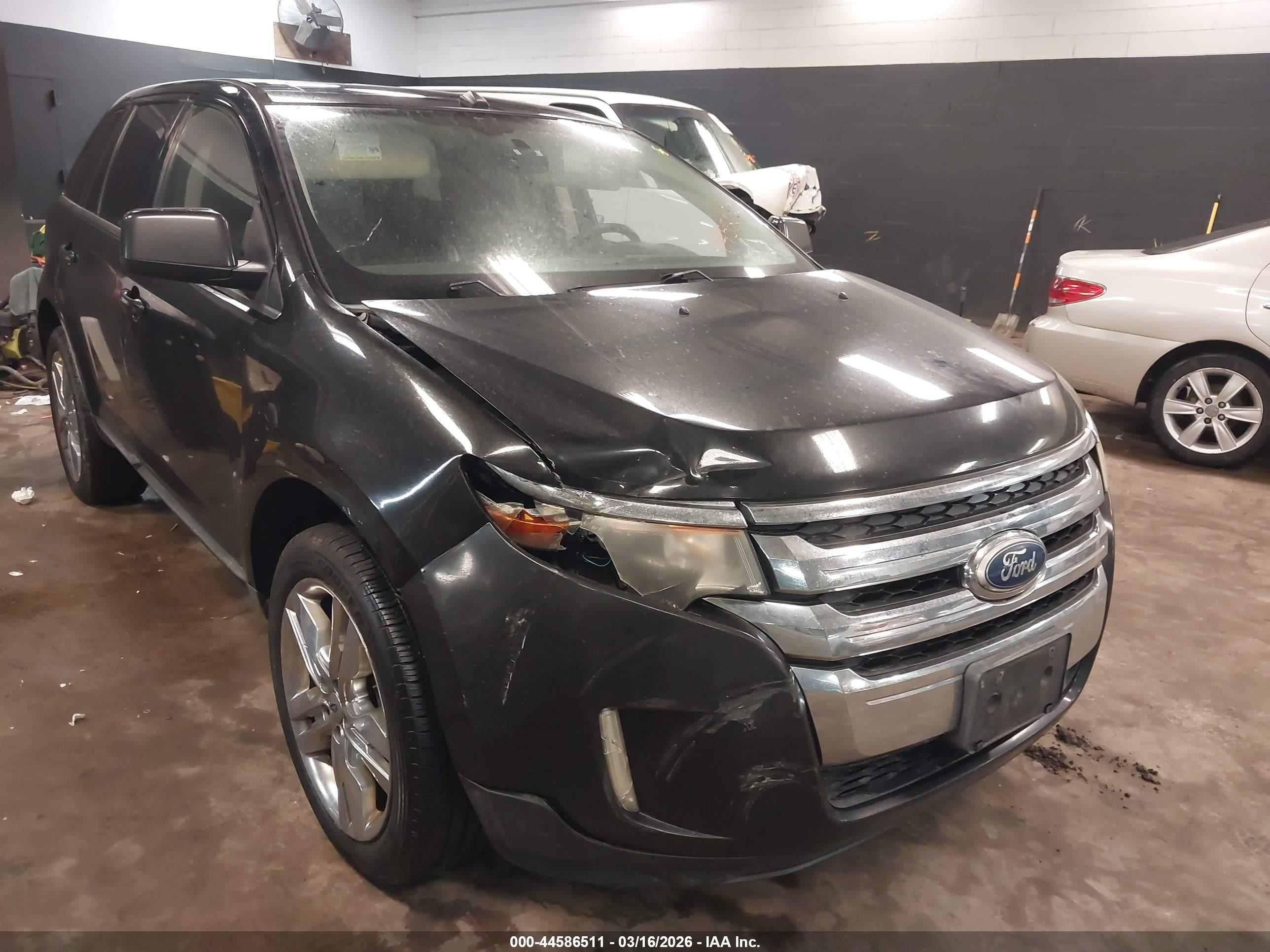 2011 Ford Edge Limited Black vin: 2FMDK4KCXBBA58513