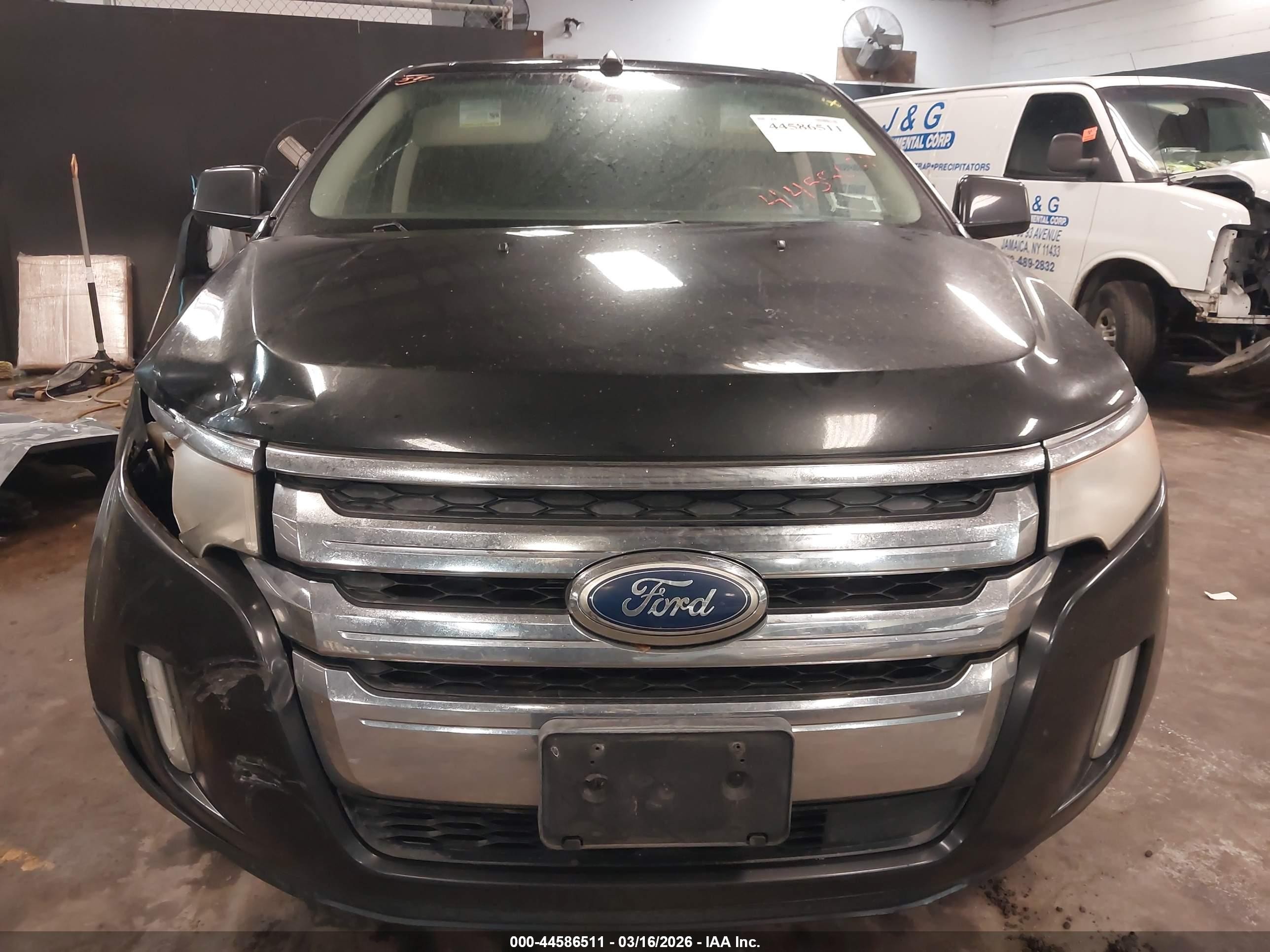 2011 Ford Edge Limited Black vin: 2FMDK4KCXBBA58513