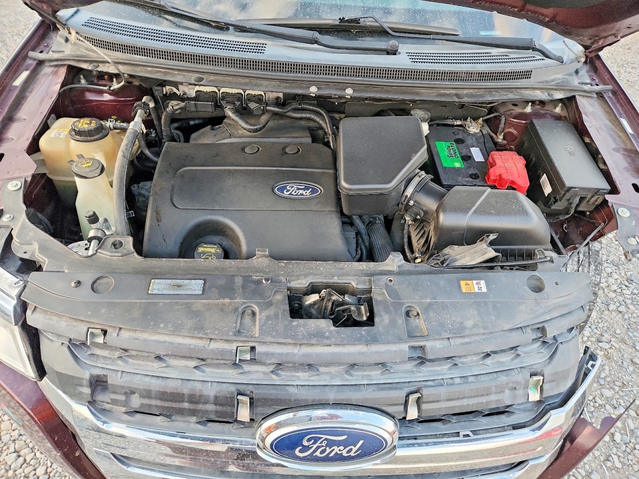 2011 Ford Edge Limited Burgundy vin: 2FMDK4KCXBBA93312