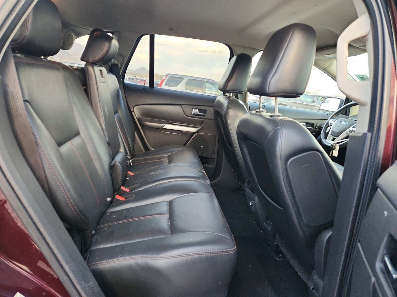 2011 Ford Edge Limited Burgundy vin: 2FMDK4KCXBBA93312
