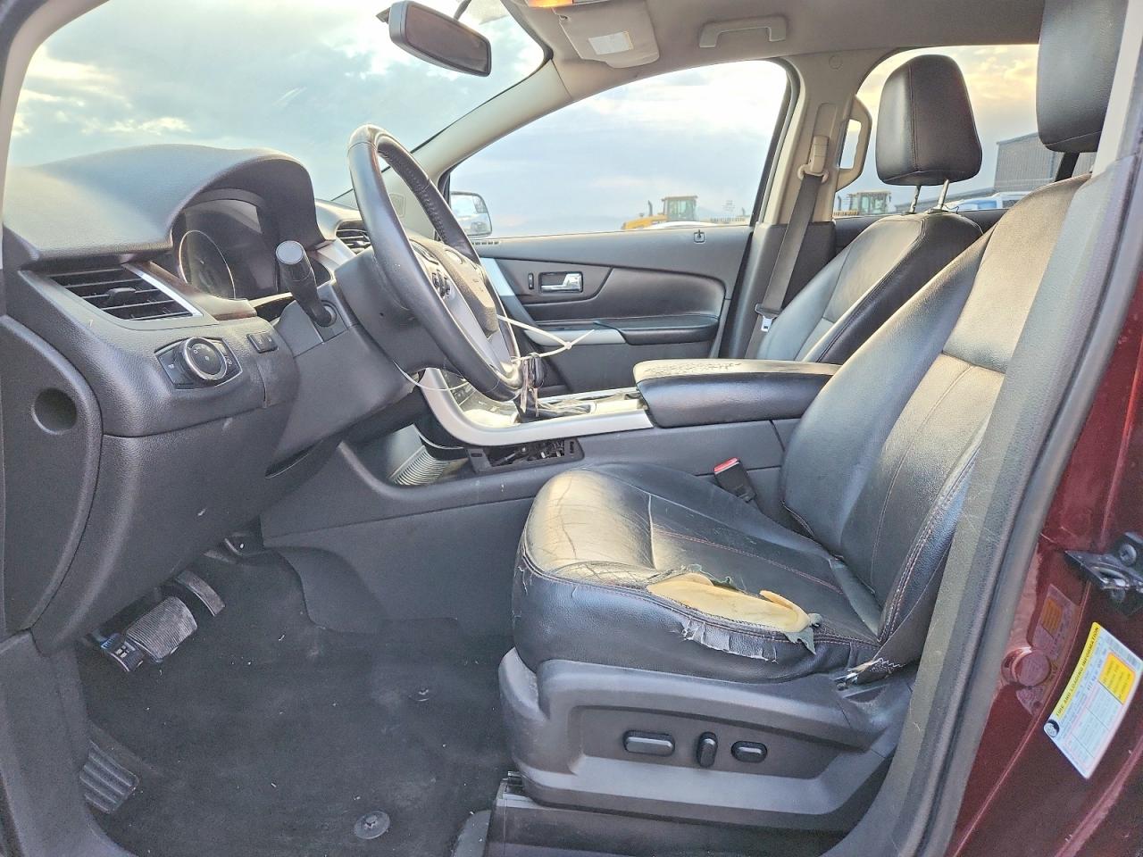 2011 Ford Edge Limited Burgundy vin: 2FMDK4KCXBBA93312