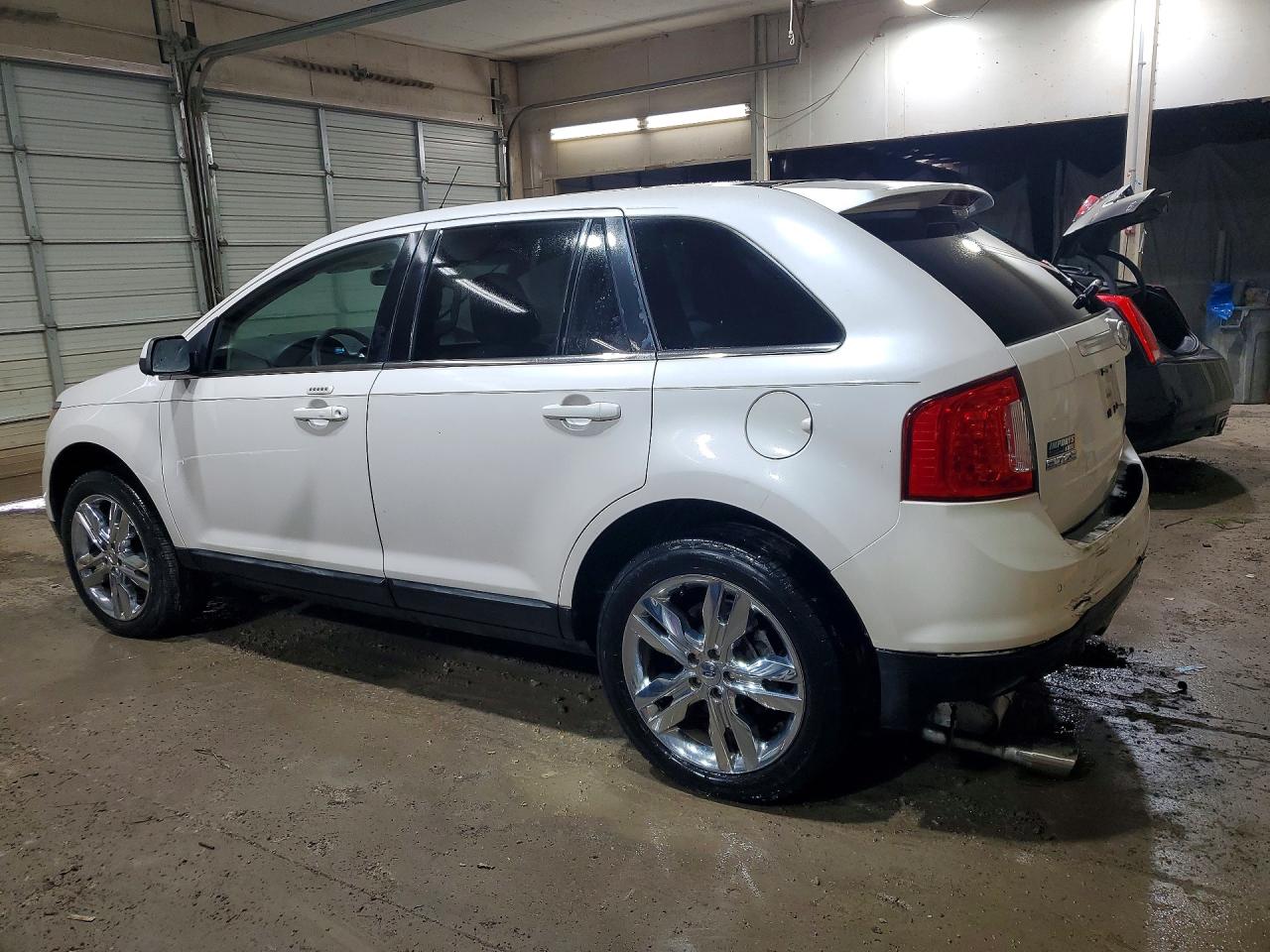 2011 Ford Edge Limited White vin: 2FMDK4KCXBBA95061
