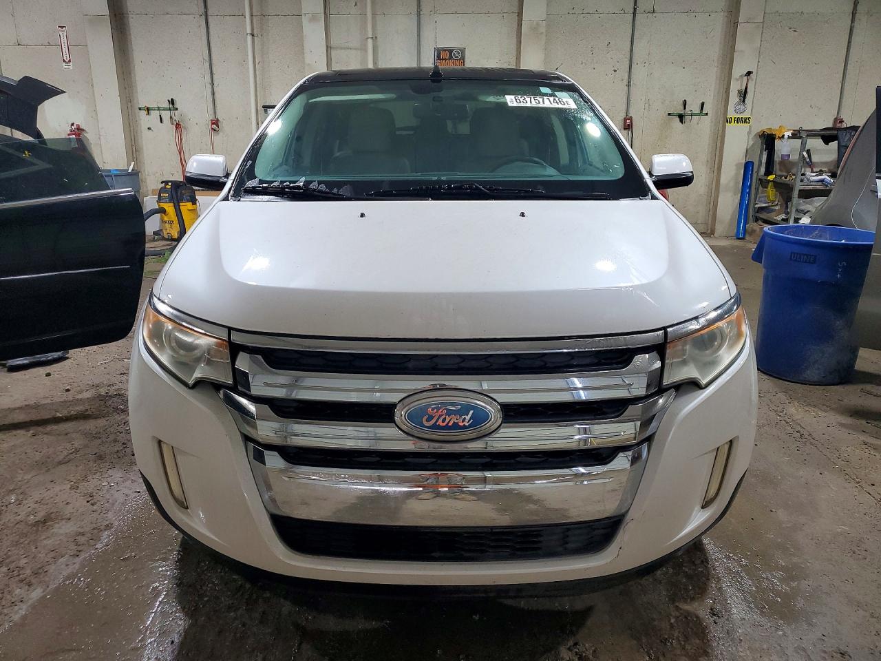 2011 Ford Edge Limited White vin: 2FMDK4KCXBBA95061
