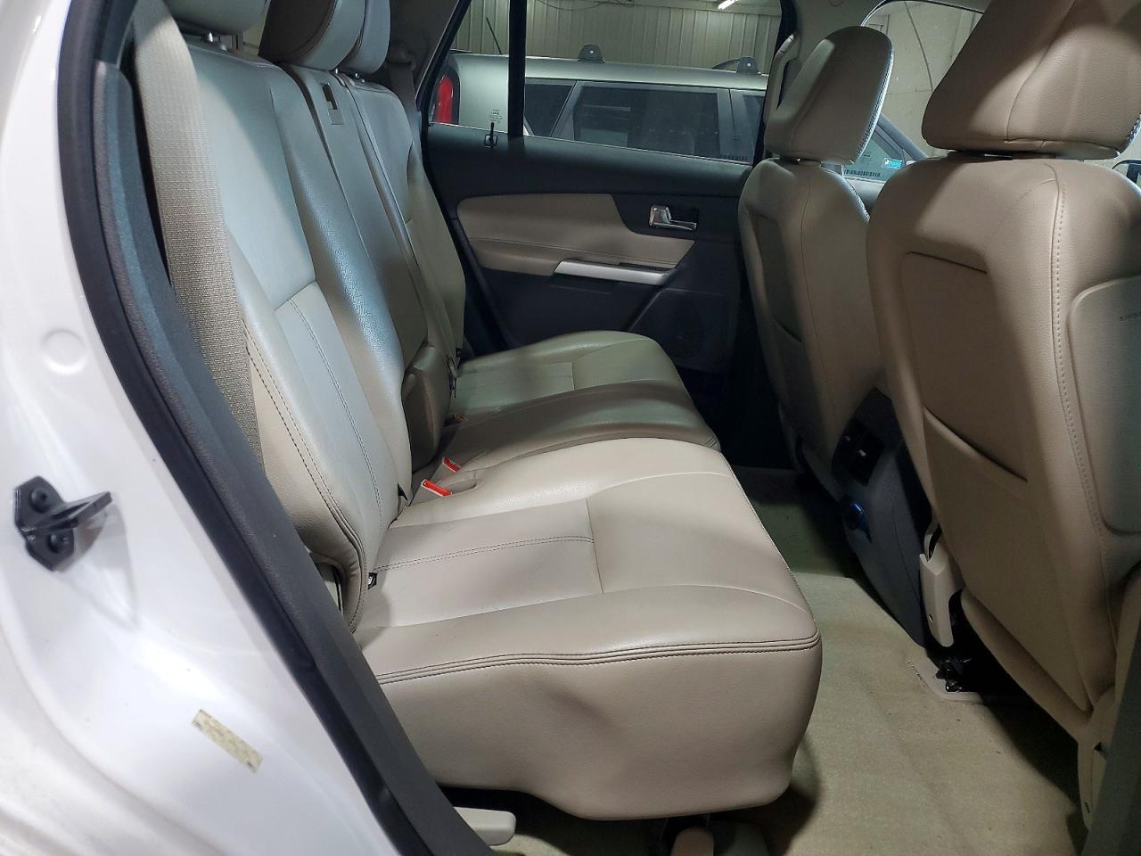 2011 Ford Edge Limited White vin: 2FMDK4KCXBBA95061