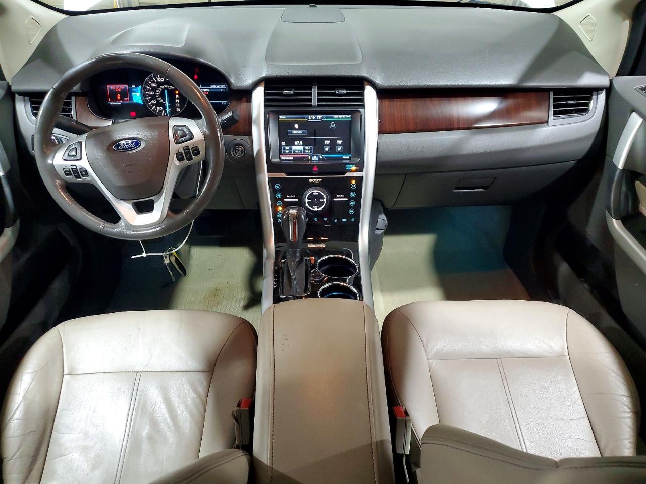 2011 Ford Edge Limited White vin: 2FMDK4KCXBBA95061