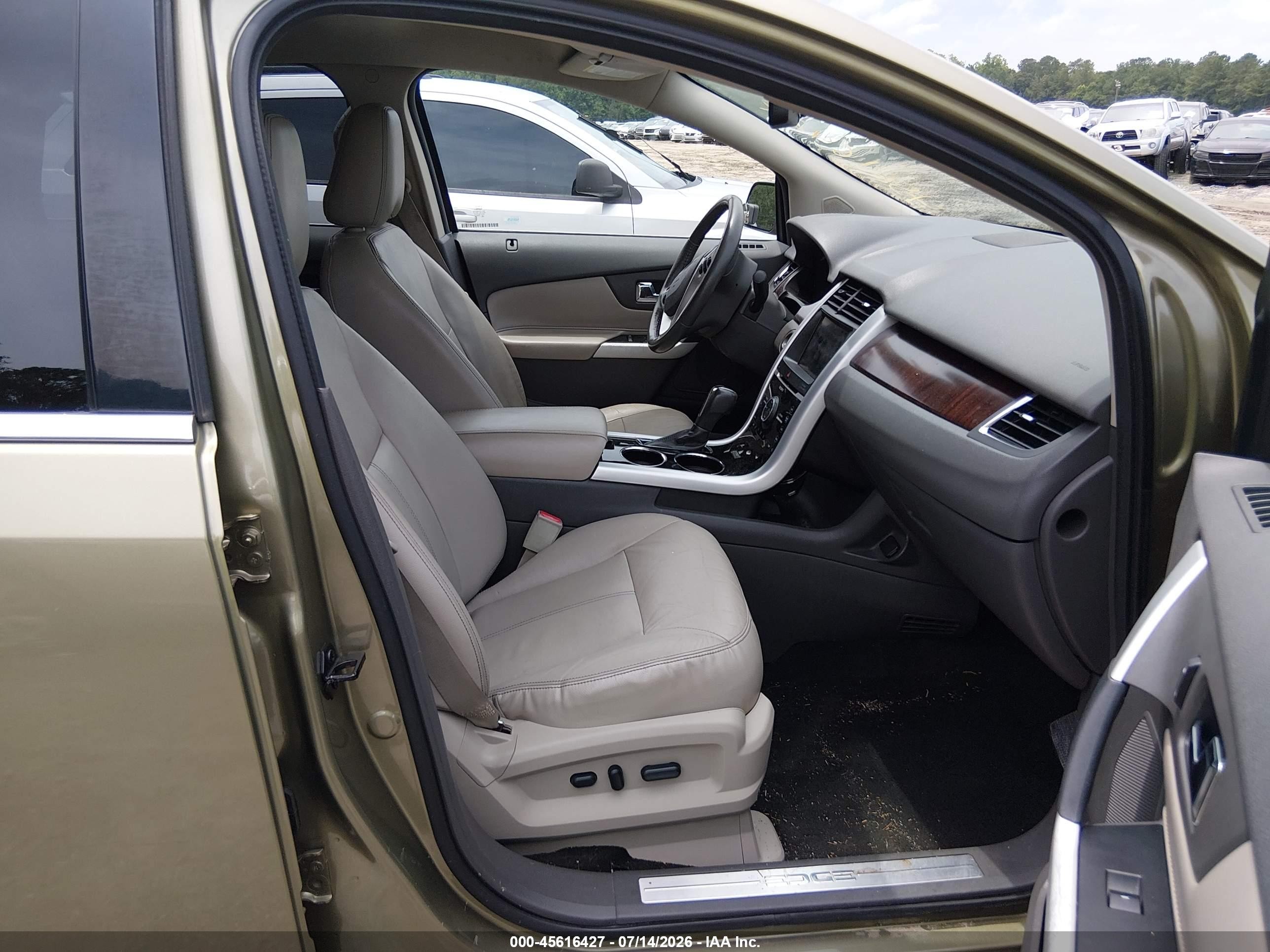 2012 Ford Edge Limited Green vin: 2FMDK4KCXCBA33001