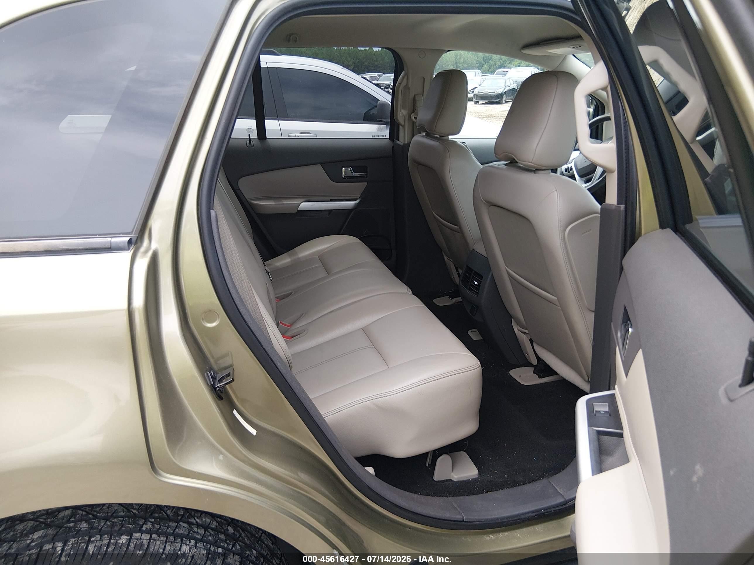 2012 Ford Edge Limited Green vin: 2FMDK4KCXCBA33001
