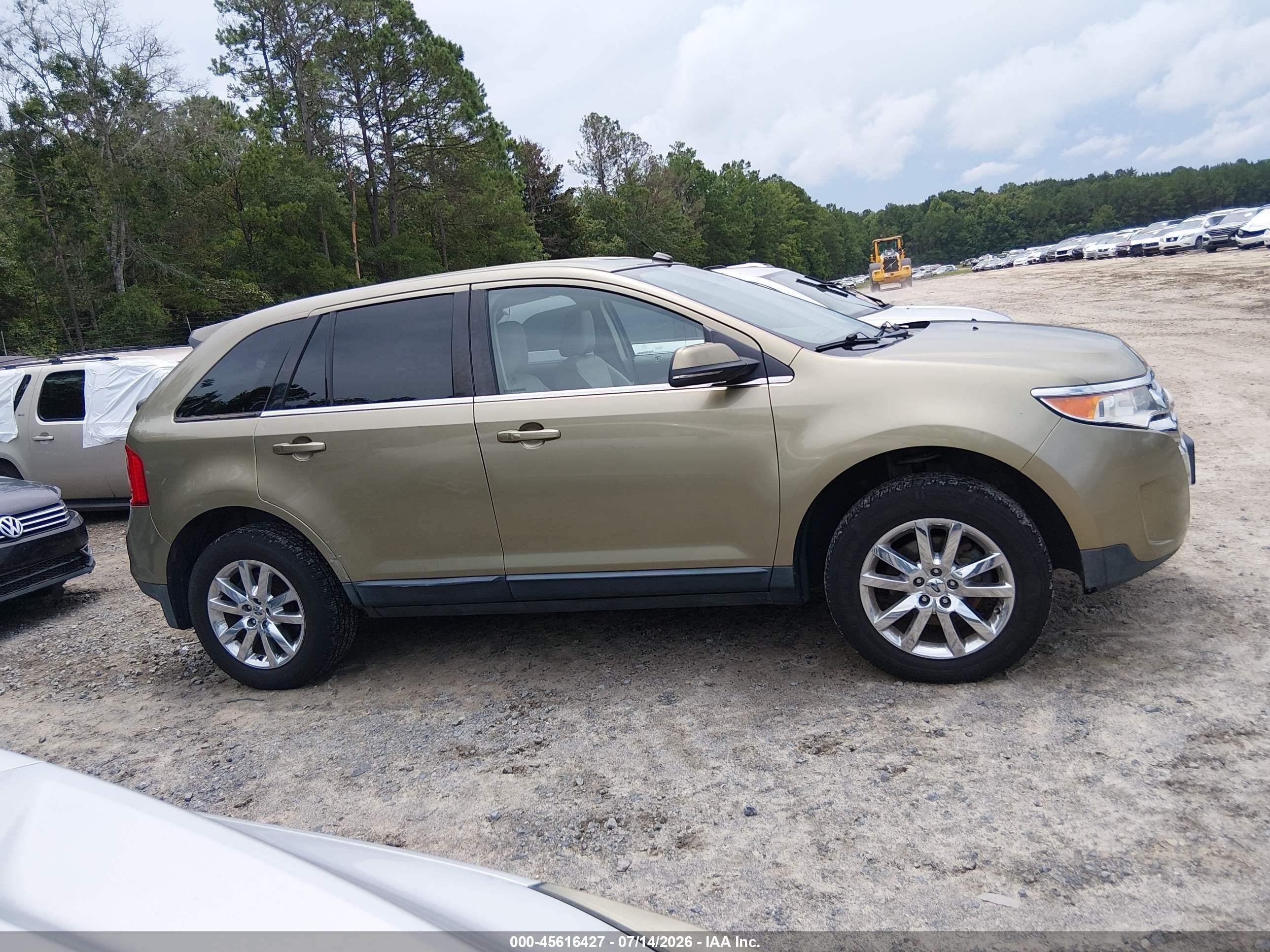 2012 Ford Edge Limited Green vin: 2FMDK4KCXCBA33001