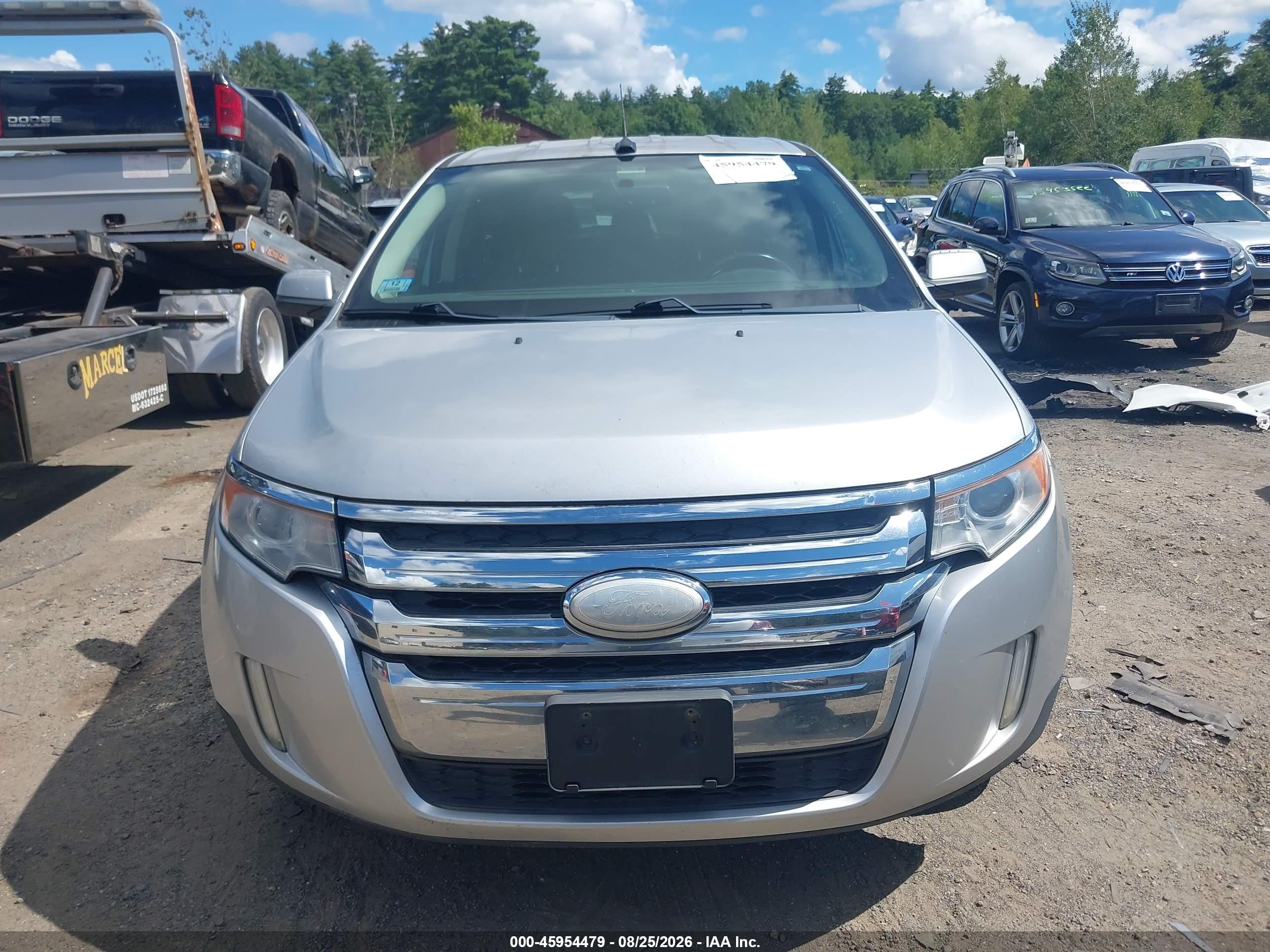 2013 Ford Edge Limited Серебряный vin: 2FMDK4KCXDBA08066