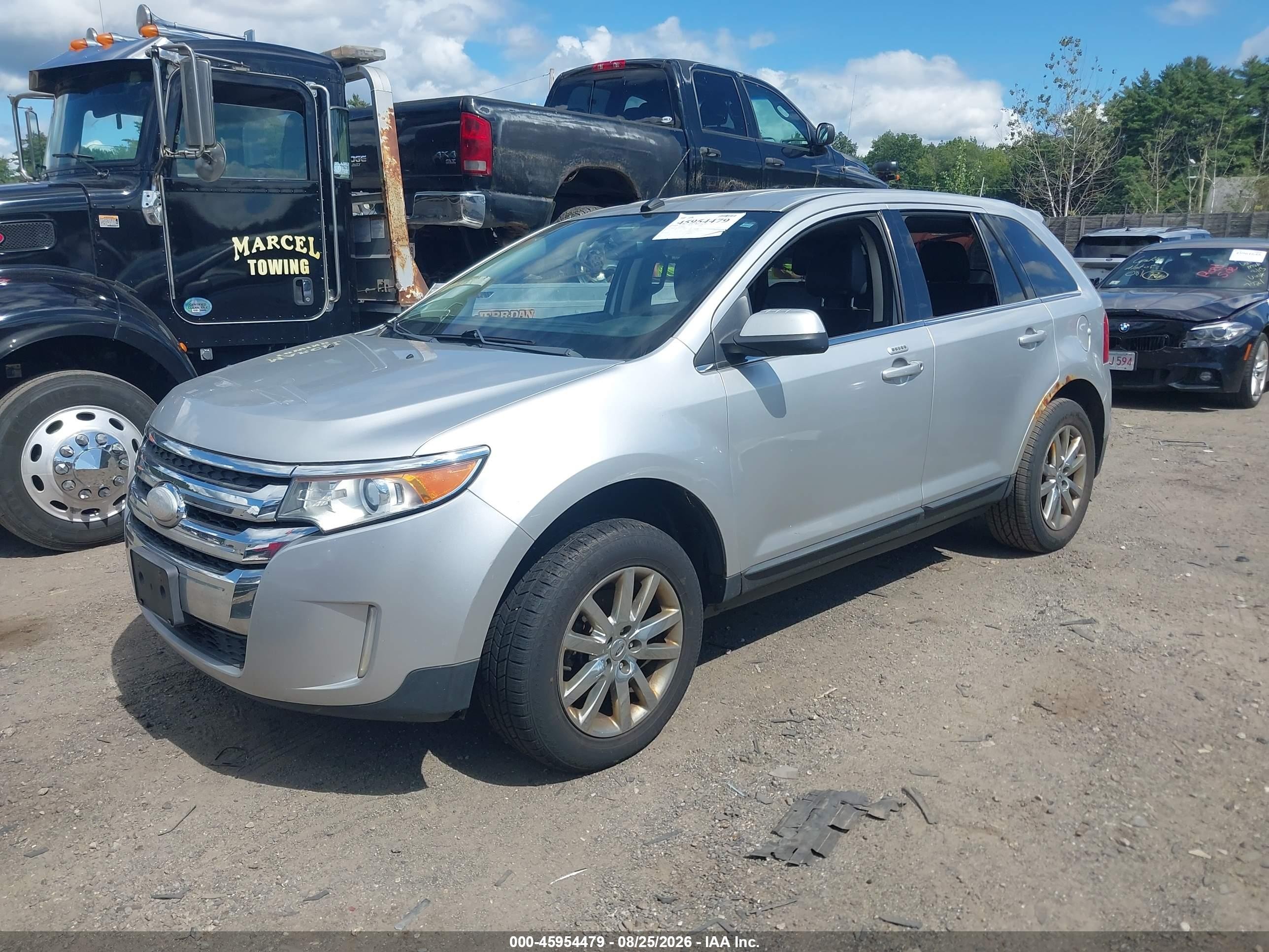 2013 Ford Edge Limited Серебряный vin: 2FMDK4KCXDBA08066