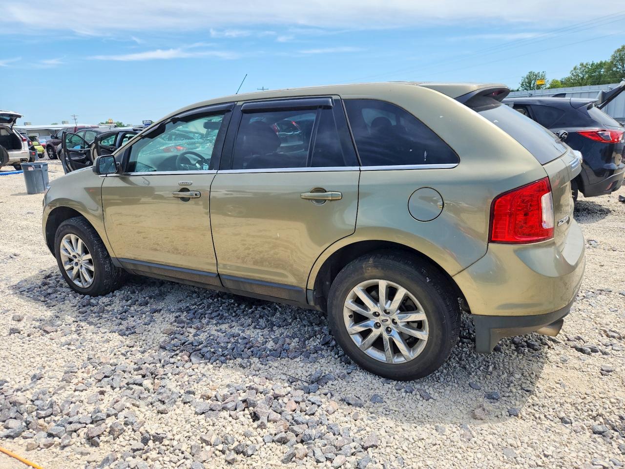 2013 Ford Edge Limited Green vin: 2FMDK4KCXDBB71638