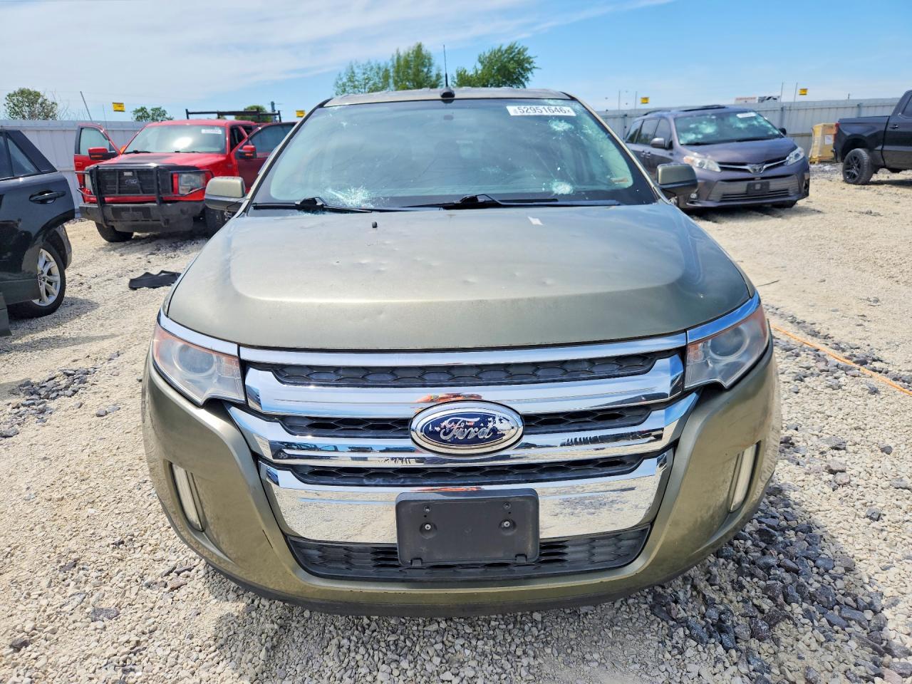 2013 Ford Edge Limited Green vin: 2FMDK4KCXDBB71638