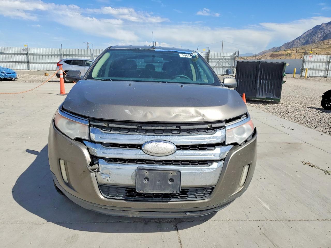 2013 Ford Edge Limited Gray vin: 2FMDK4KCXDBC34785