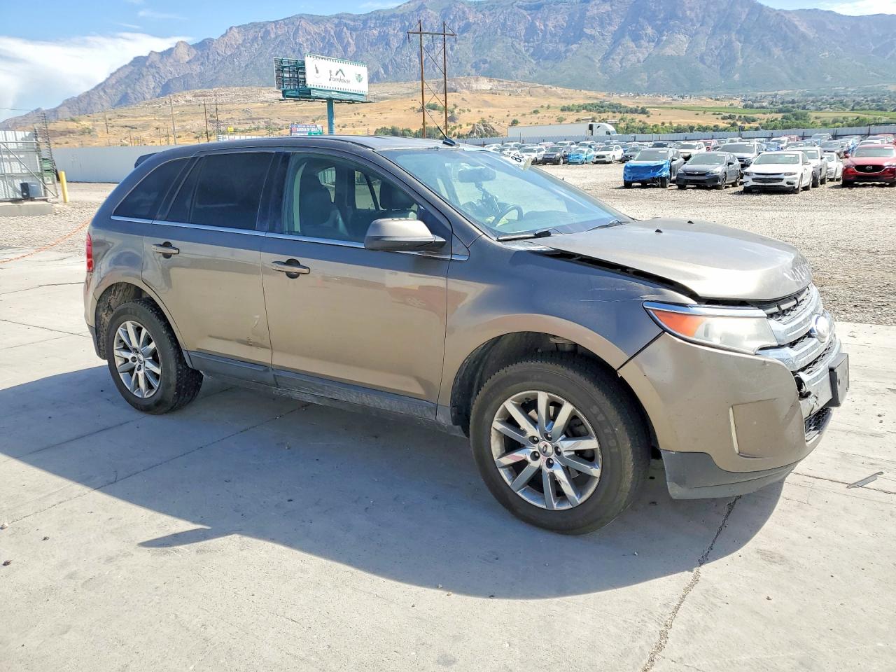 2013 Ford Edge Limited Gray vin: 2FMDK4KCXDBC34785