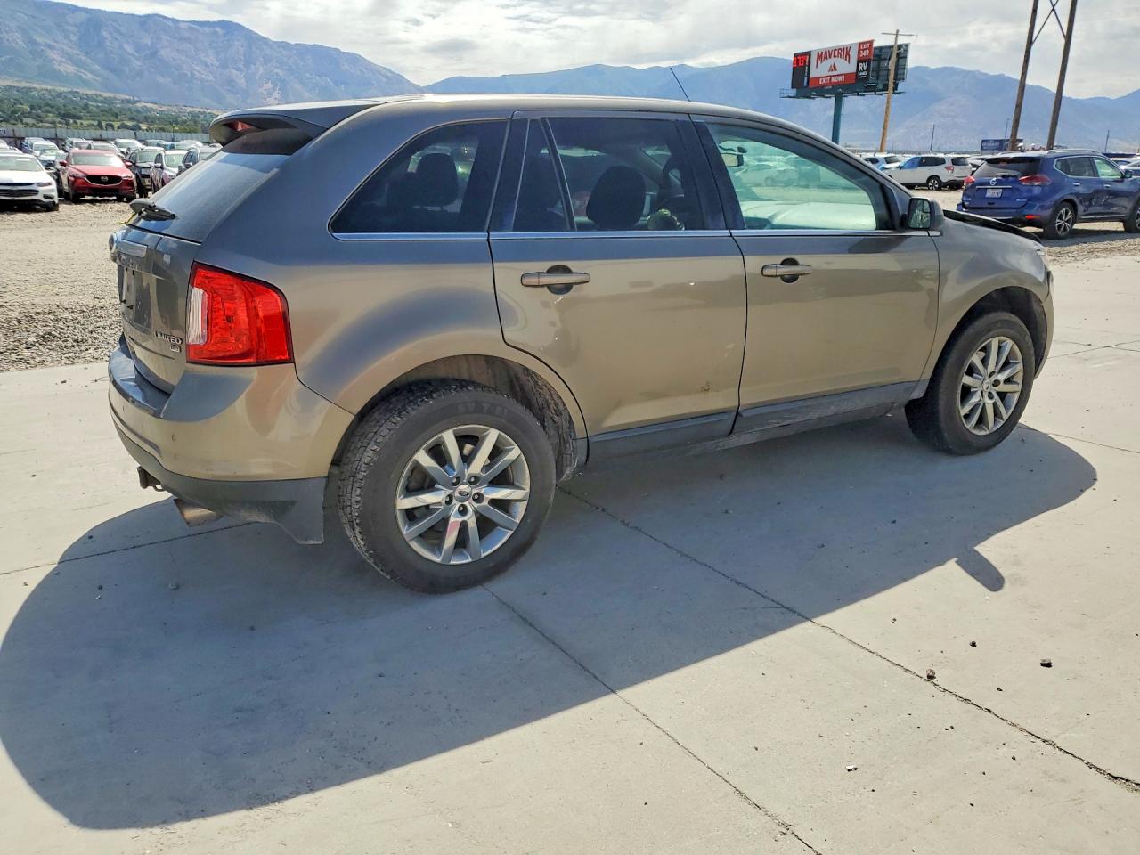 2013 Ford Edge Limited Gray vin: 2FMDK4KCXDBC34785