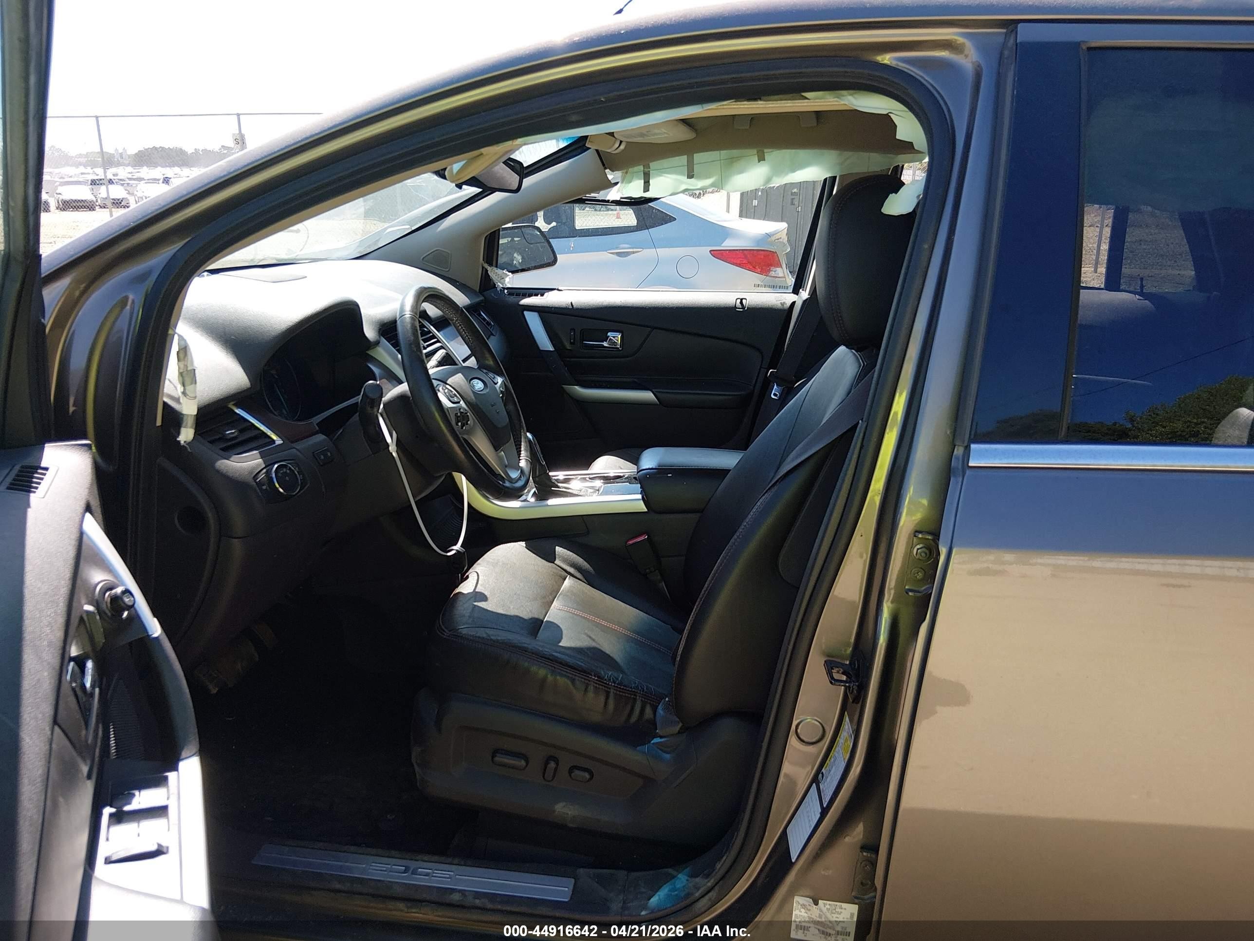 2013 Ford Edge Limited Brown vin: 2FMDK4KCXDBC50890