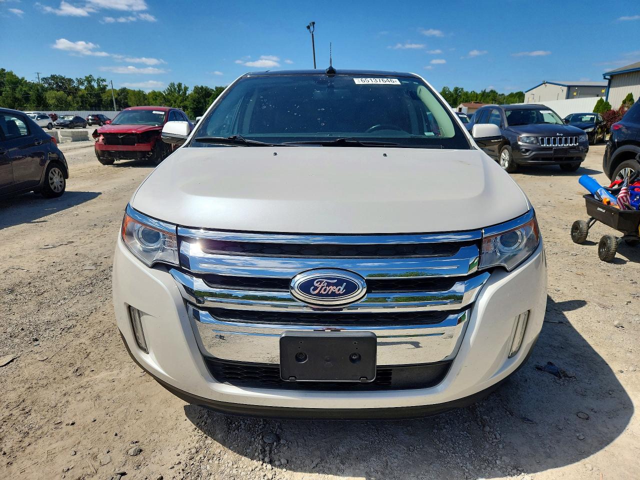 2013 Ford Edge Limited Белый vin: 2FMDK4KCXDBC72517