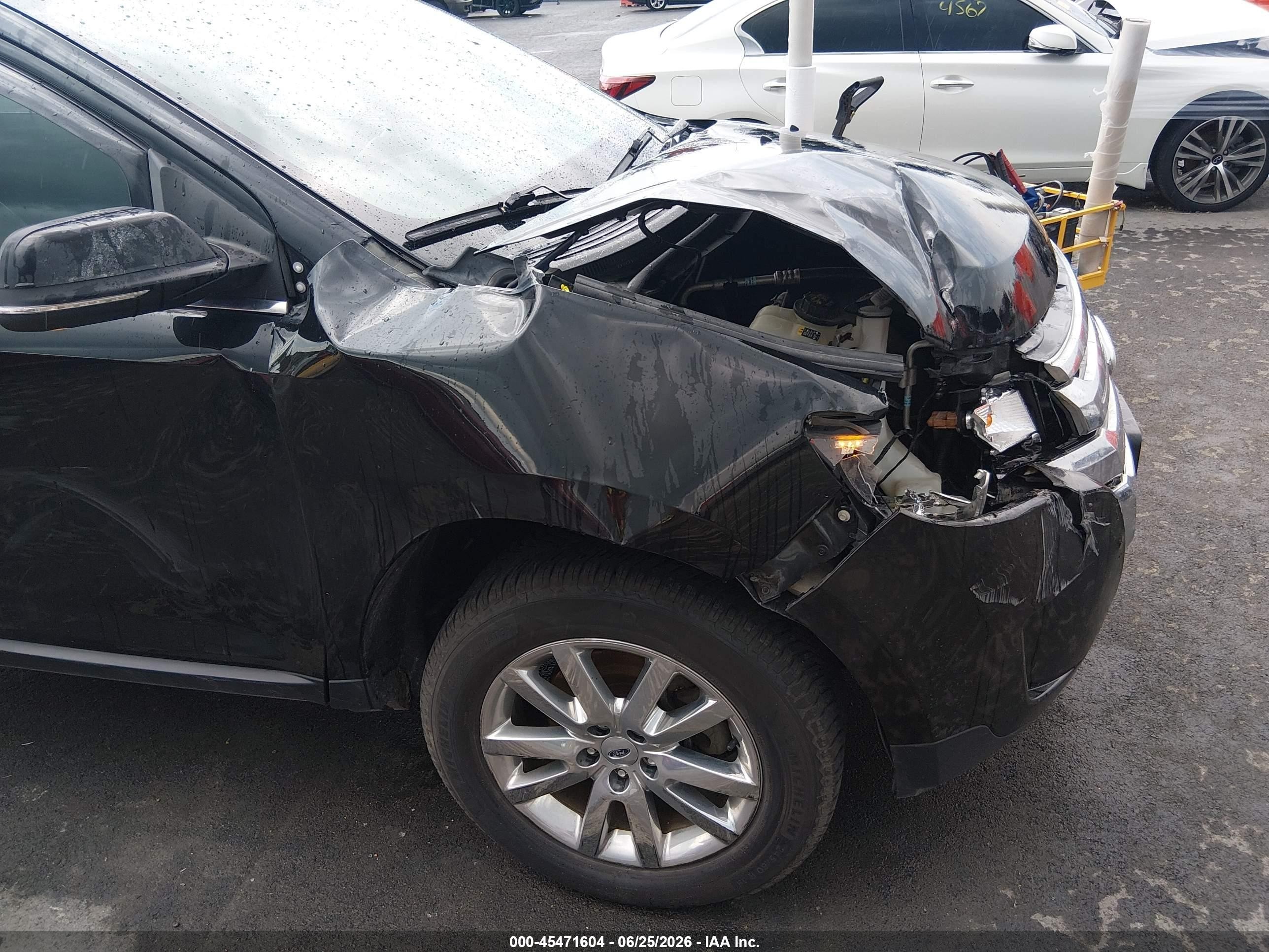 2014 Ford Edge Limited Black vin: 2FMDK4KCXEBA62355
