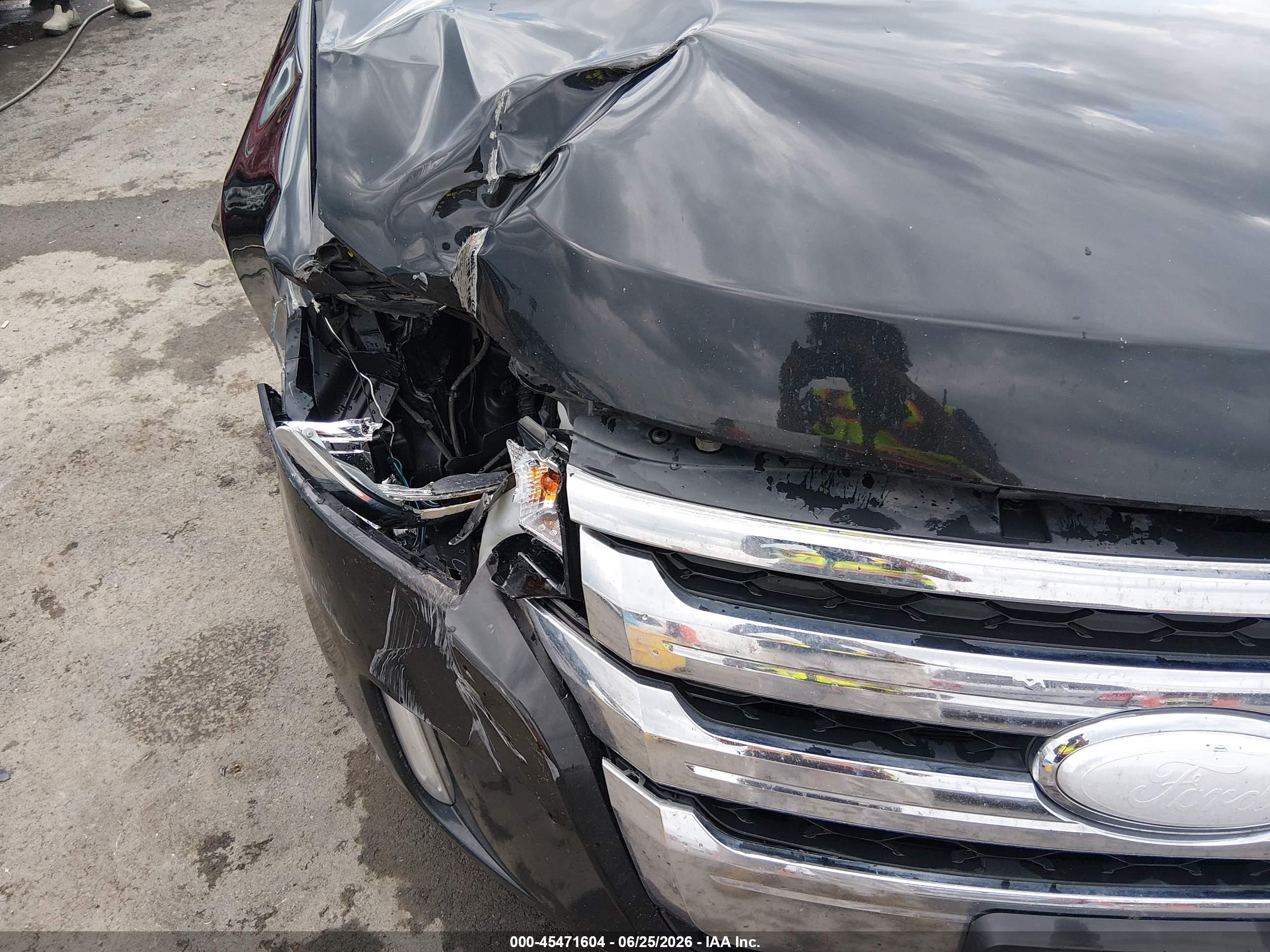 2014 Ford Edge Limited Black vin: 2FMDK4KCXEBA62355