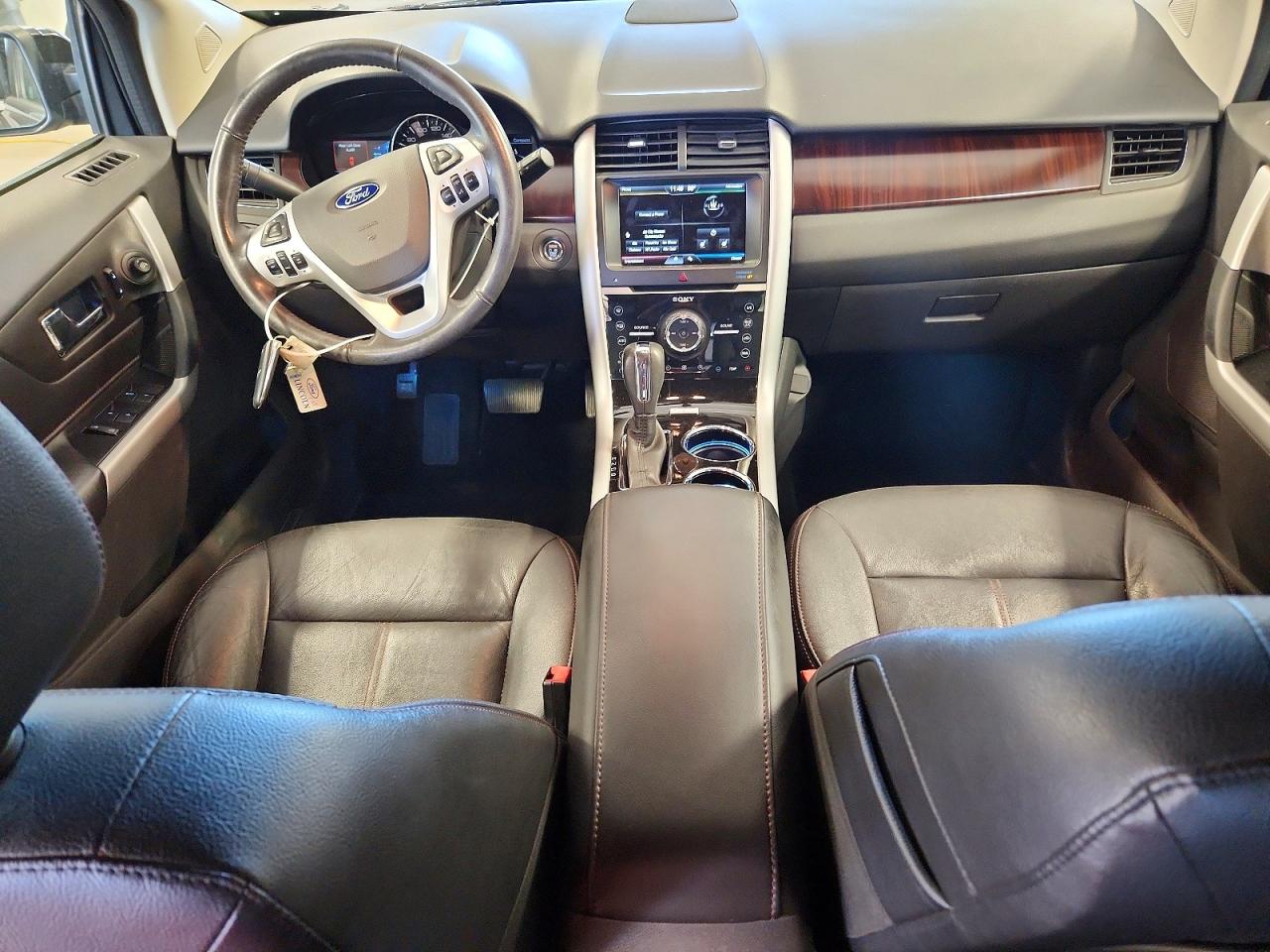 2014 Ford Edge Limited Black vin: 2FMDK4KCXEBB13157
