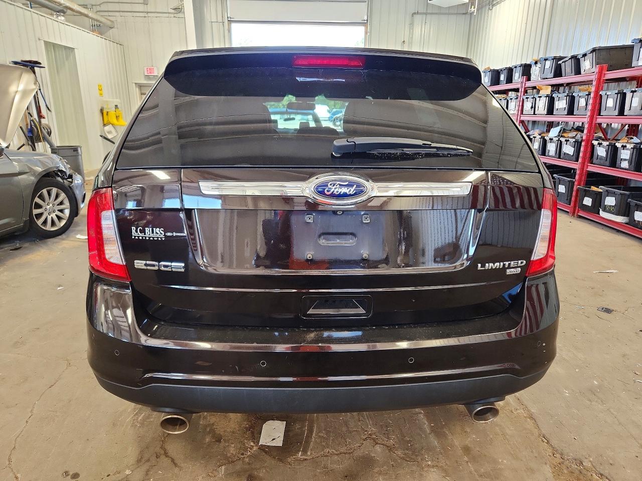 2014 Ford Edge Limited Black vin: 2FMDK4KCXEBB13157