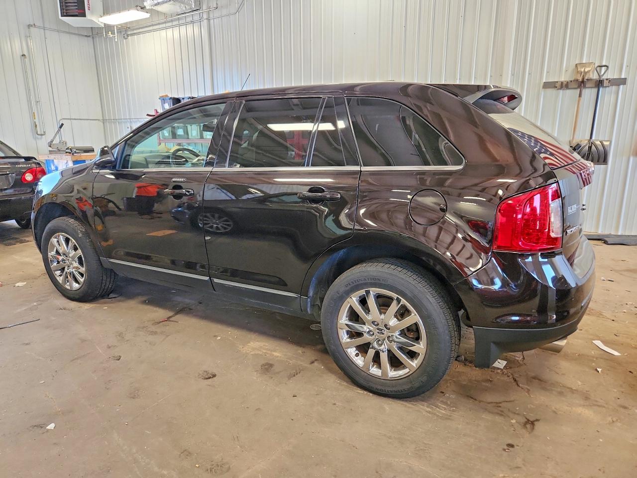 2014 Ford Edge Limited Black vin: 2FMDK4KCXEBB13157