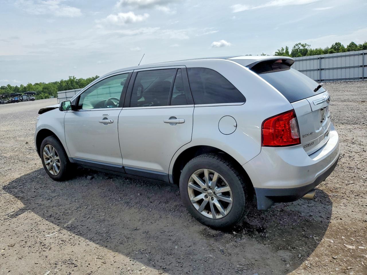 2014 Ford Edge Limited Silver vin: 2FMDK4KCXEBB16849