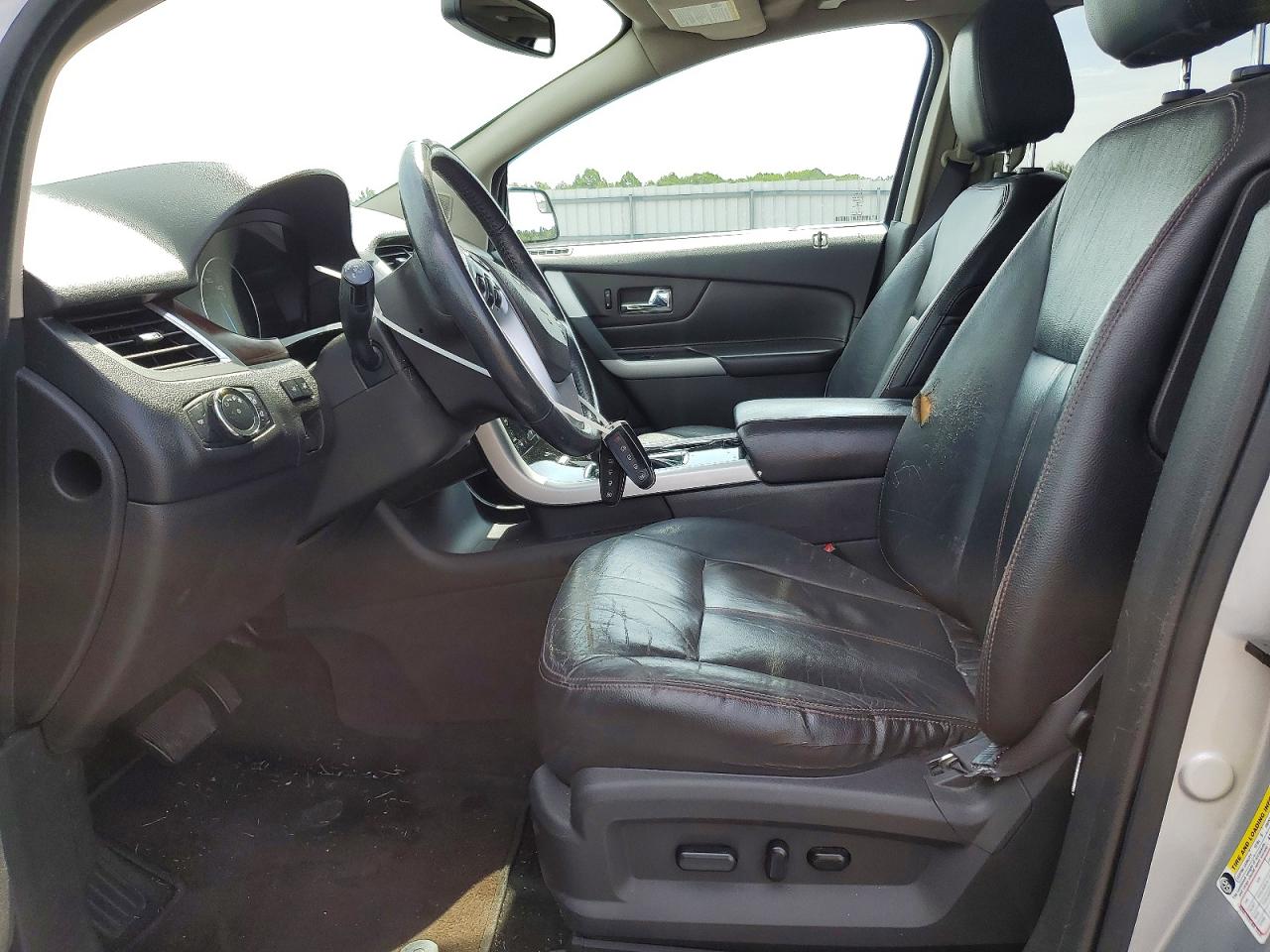 2014 Ford Edge Limited Silver vin: 2FMDK4KCXEBB16849