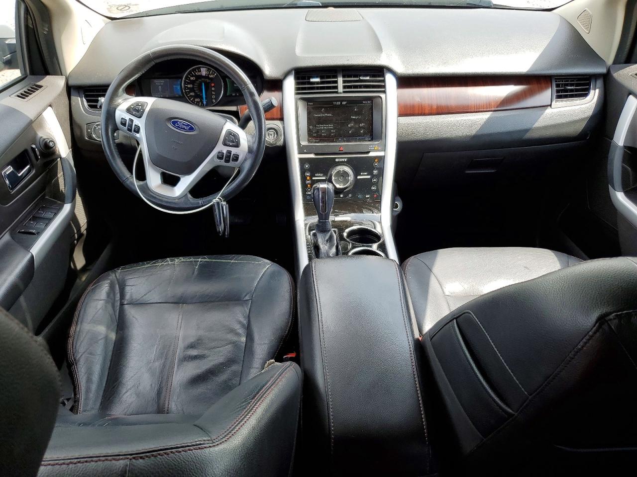 2014 Ford Edge Limited Silver vin: 2FMDK4KCXEBB16849