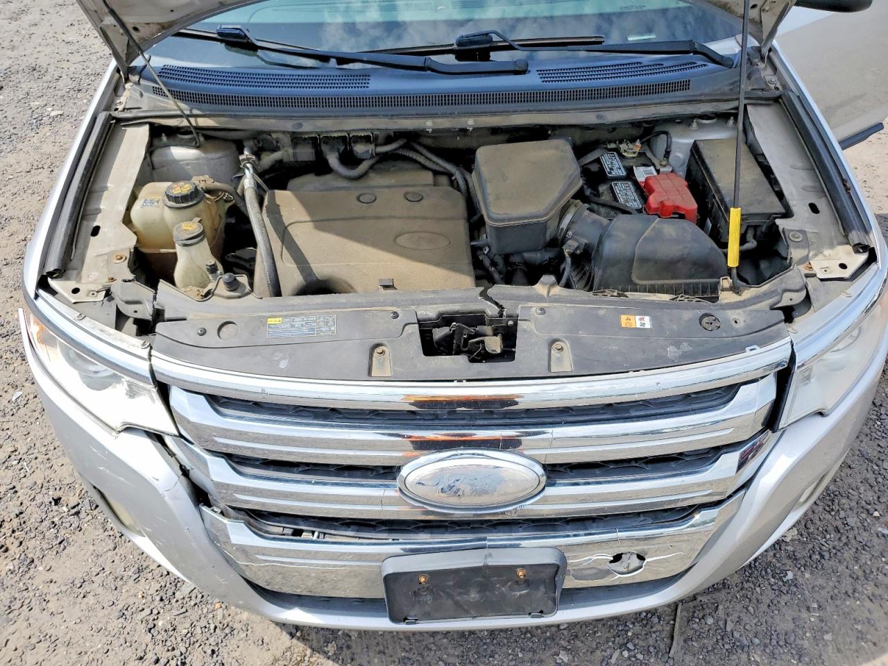 2014 Ford Edge Limited Silver vin: 2FMDK4KCXEBB16849