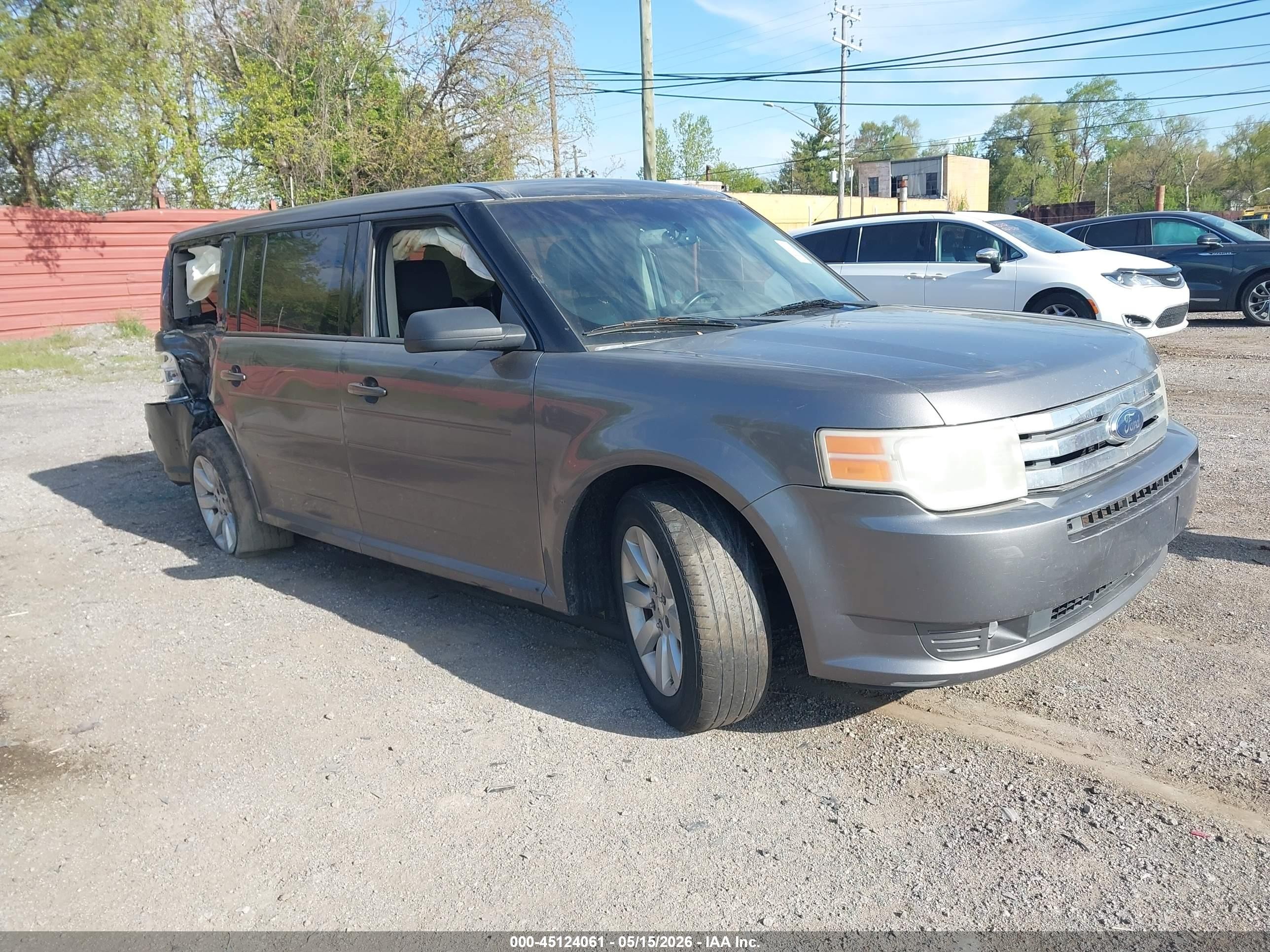 2009 Ford Flex Se Gray vin: 2FMDK51C09BA01738
