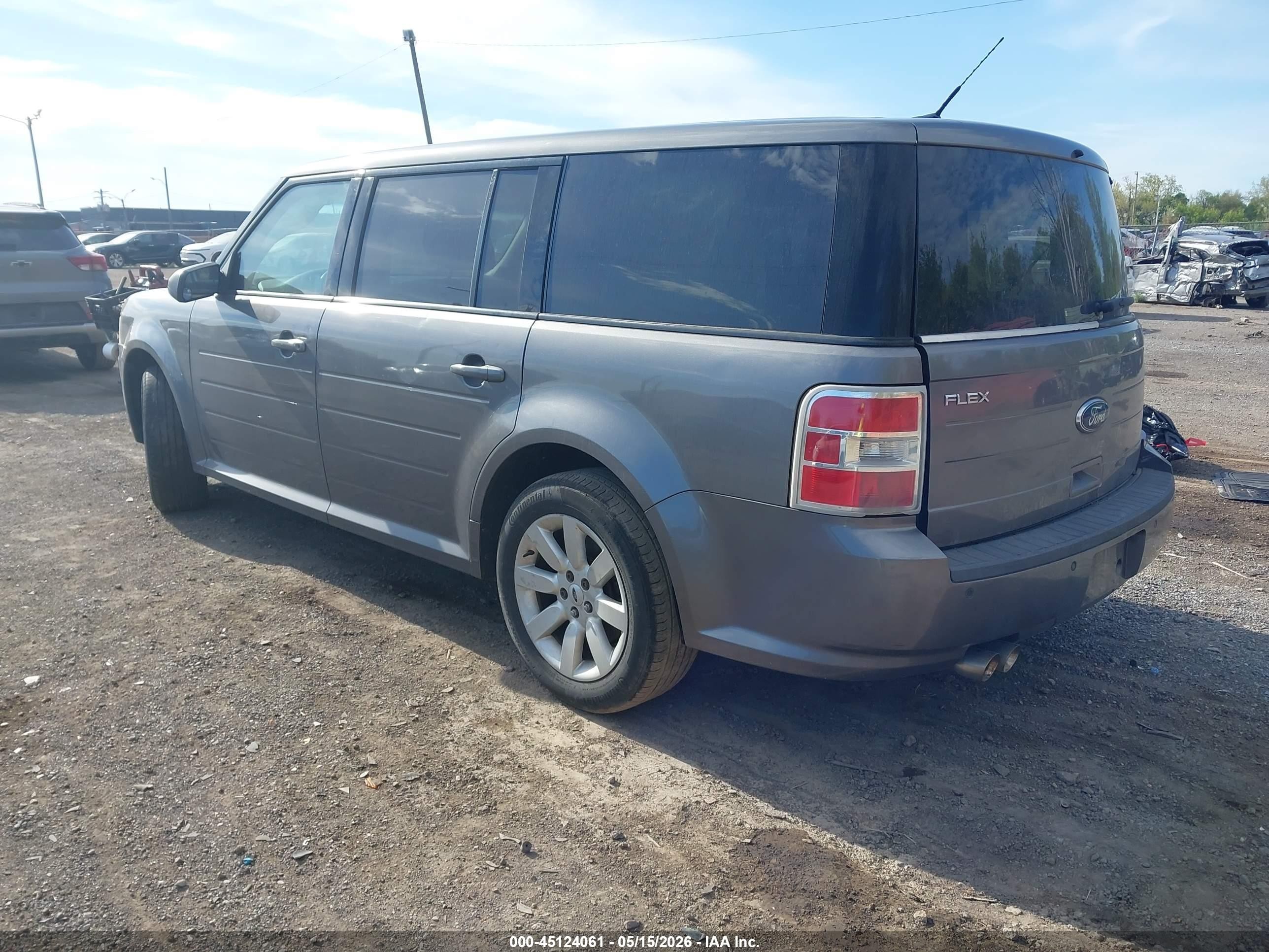 2009 Ford Flex Se Gray vin: 2FMDK51C09BA01738