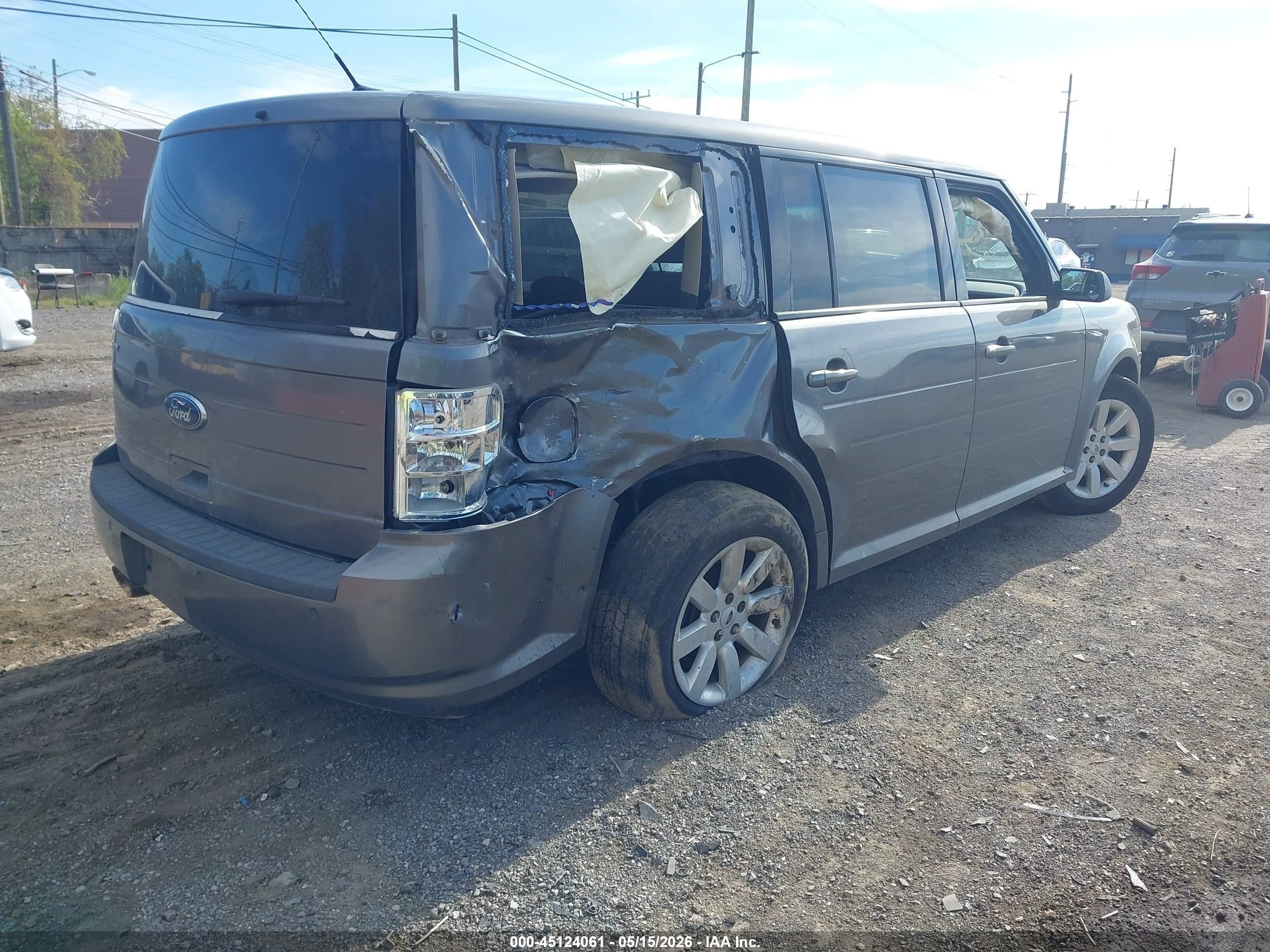 2009 Ford Flex Se Gray vin: 2FMDK51C09BA01738