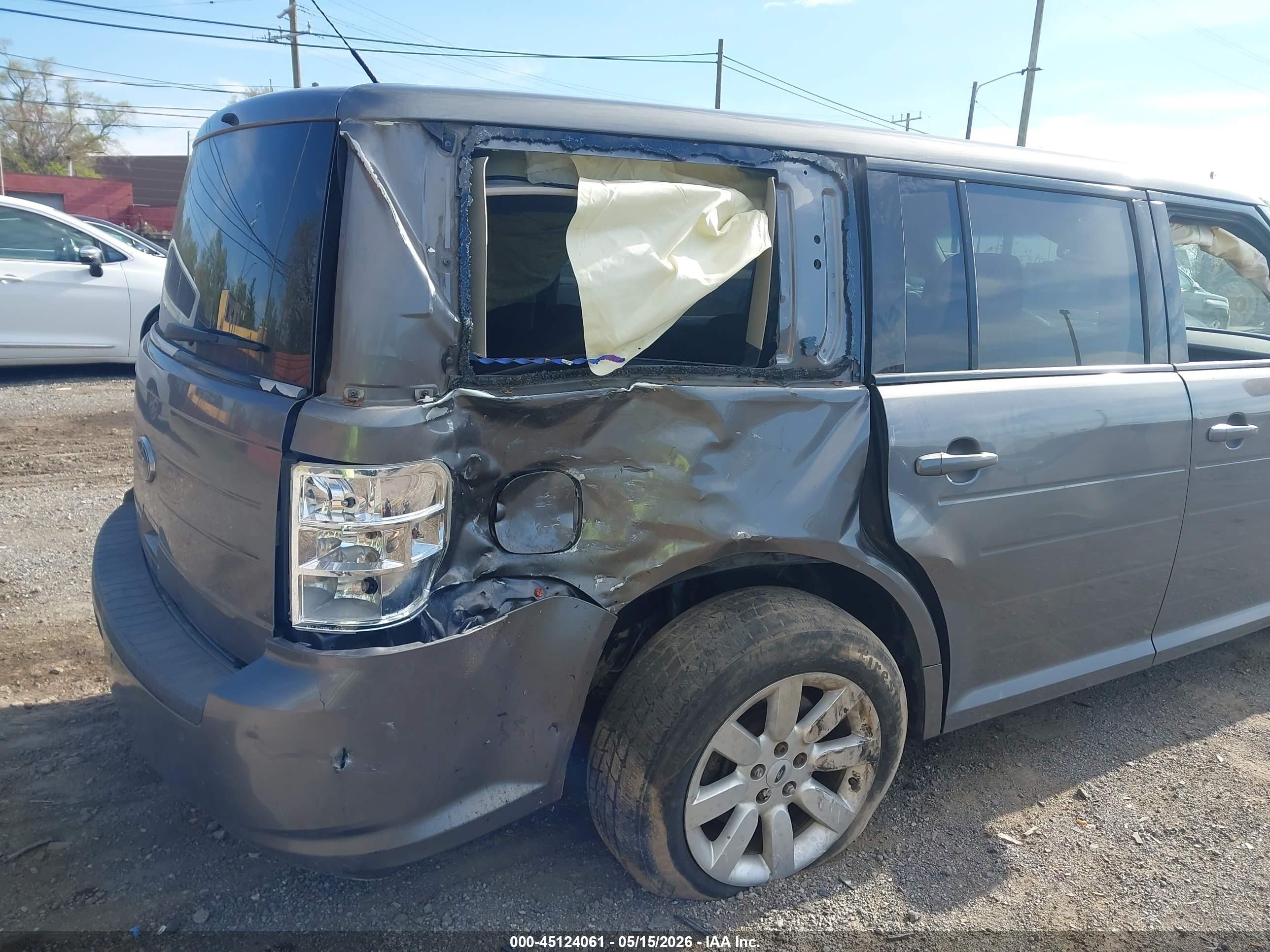 2009 Ford Flex Se Gray vin: 2FMDK51C09BA01738