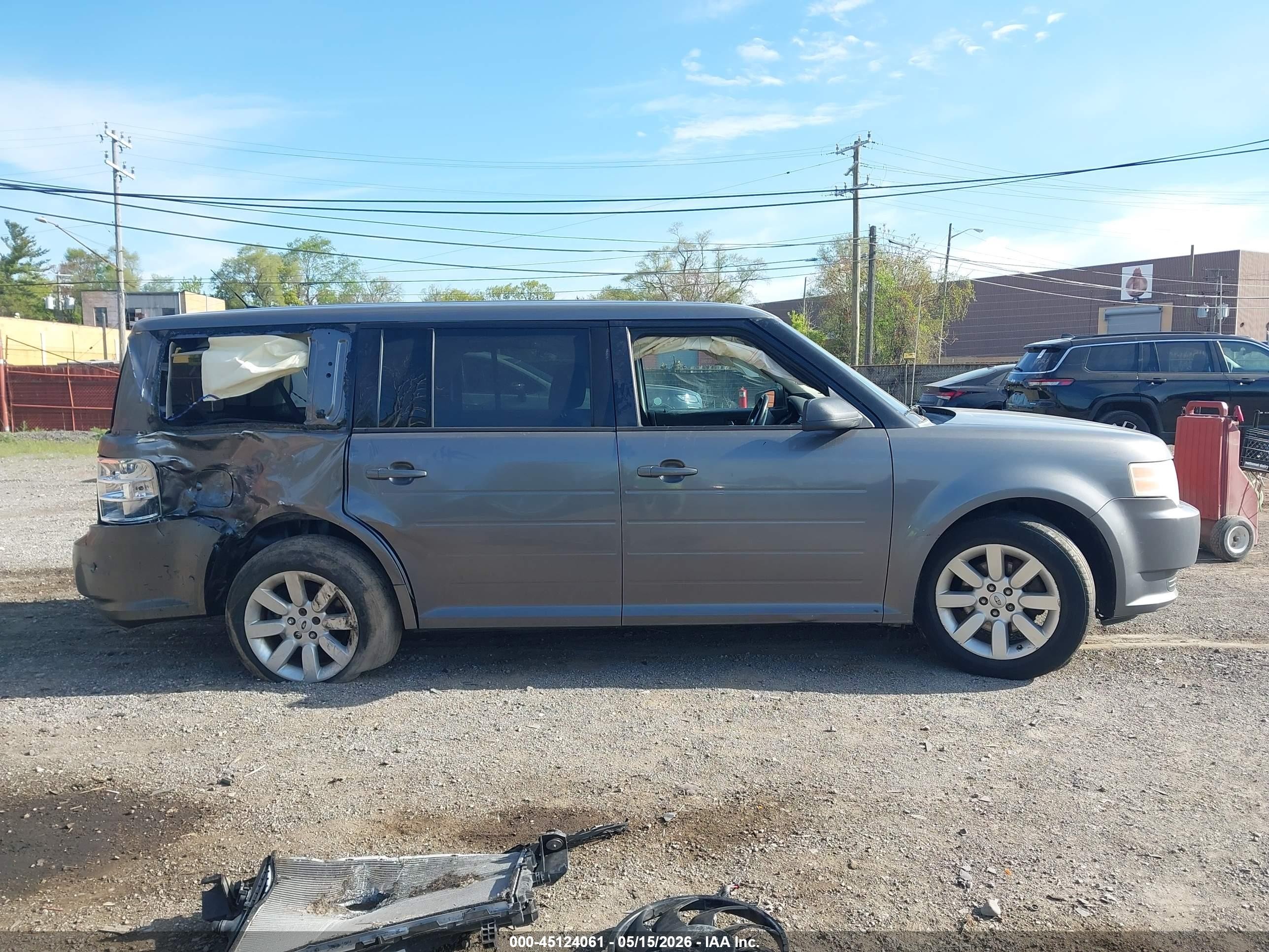 2009 Ford Flex Se Gray vin: 2FMDK51C09BA01738