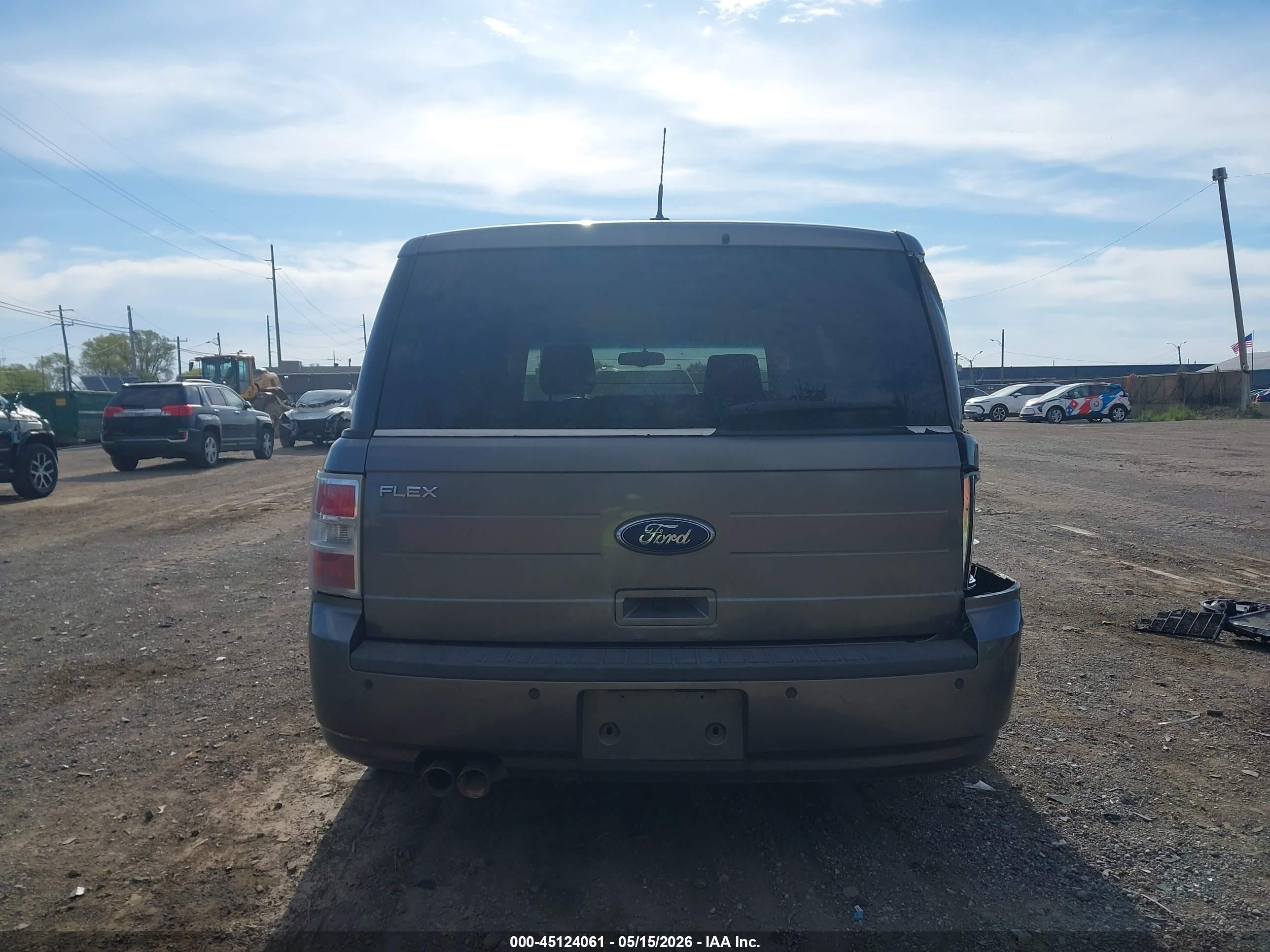 2009 Ford Flex Se Gray vin: 2FMDK51C09BA01738
