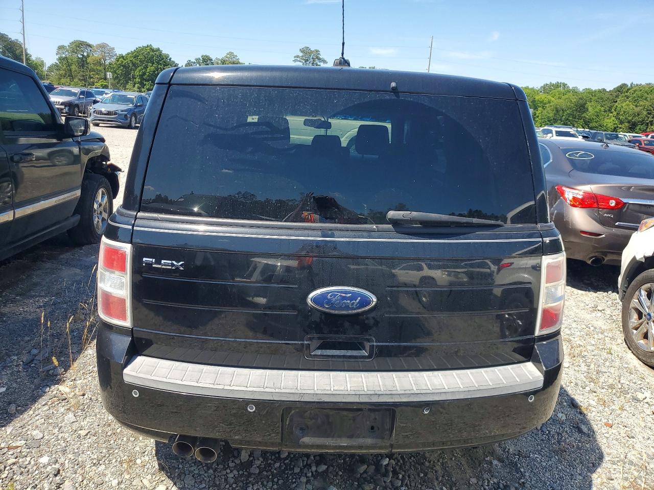 2009 Ford Flex Se Black vin: 2FMDK51C09BA04882