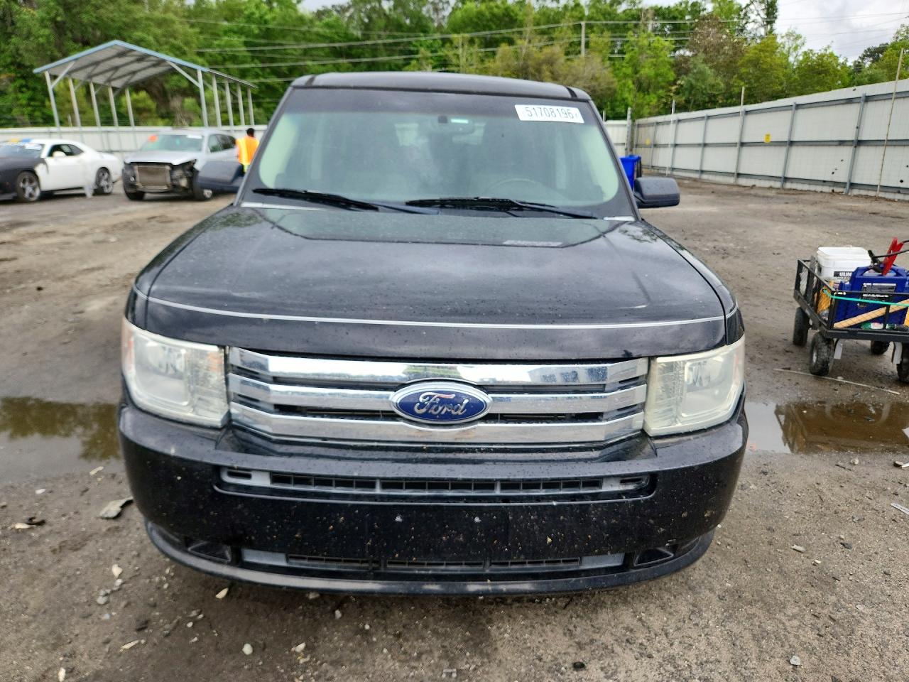 2009 Ford Flex Se Black vin: 2FMDK51C09BA04882