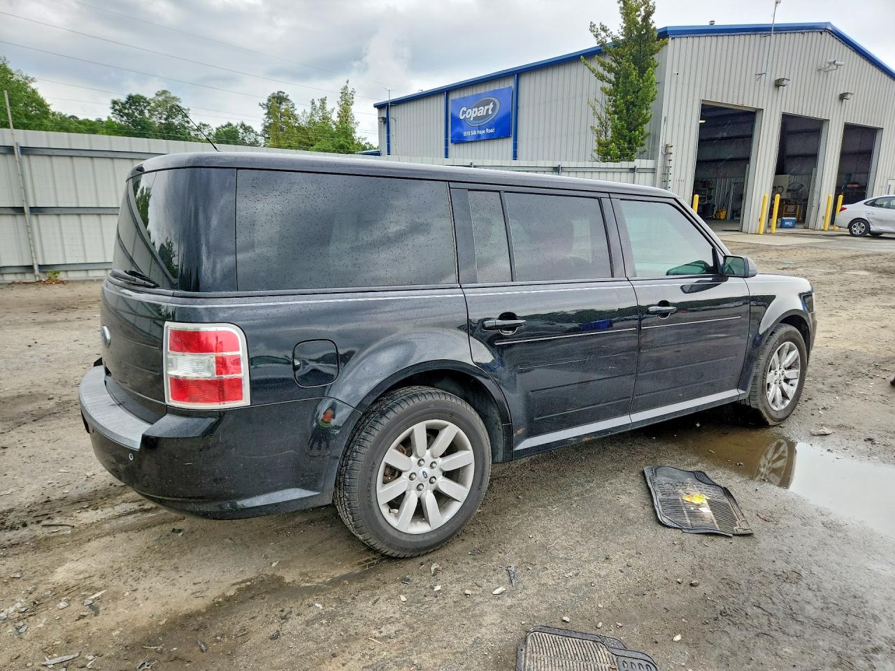 2009 Ford Flex Se Black vin: 2FMDK51C09BA04882