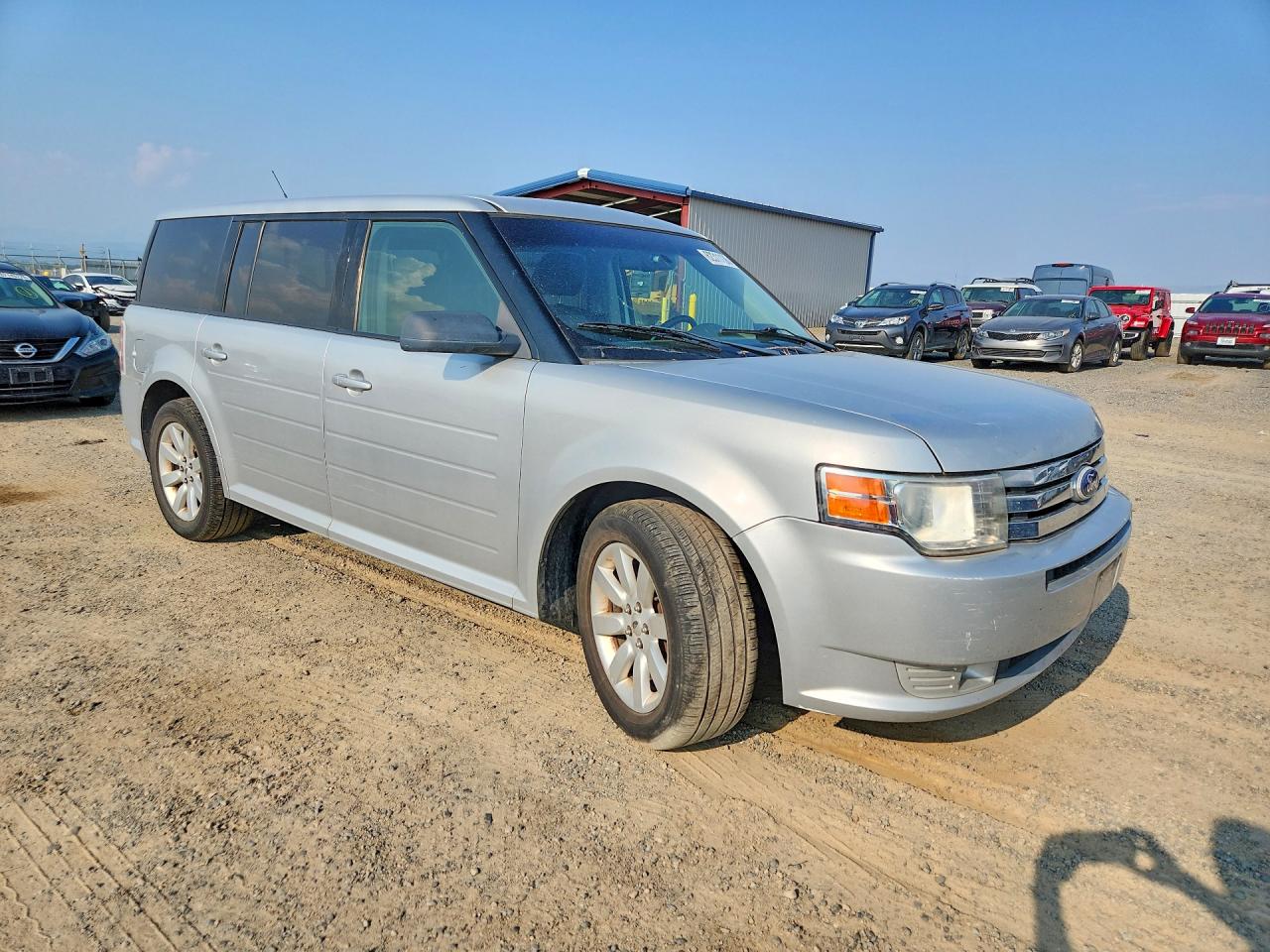 2009 Ford Flex Se Серебряный vin: 2FMDK51C19BA03305