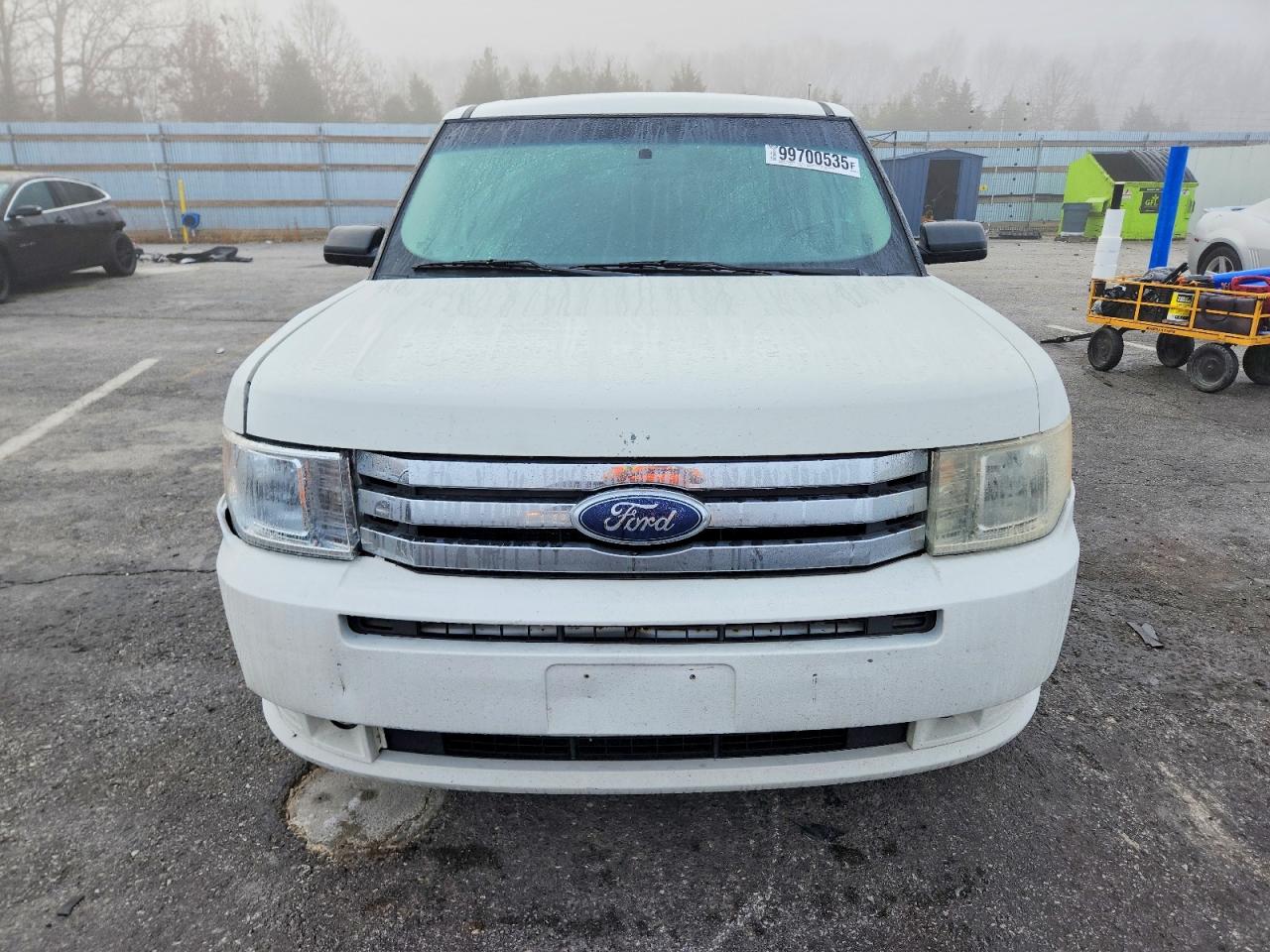 2009 Ford Flex Se White vin: 2FMDK51C59BA18390
