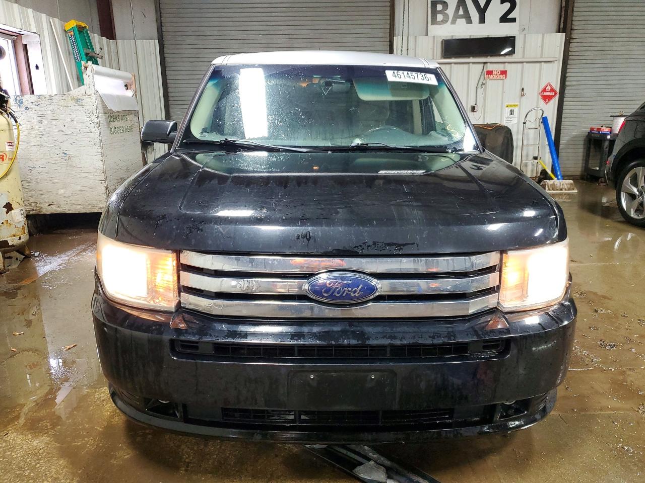 2009 Ford Flex Se Black vin: 2FMDK51C89BA38343