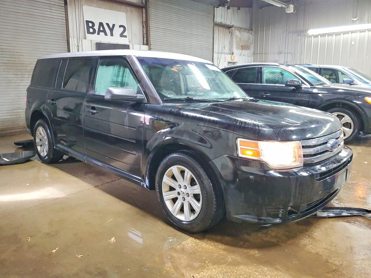 2009 Ford Flex Se Black vin: 2FMDK51C89BA38343