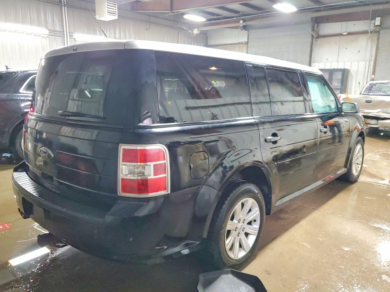 2009 Ford Flex Se Black vin: 2FMDK51C89BA38343