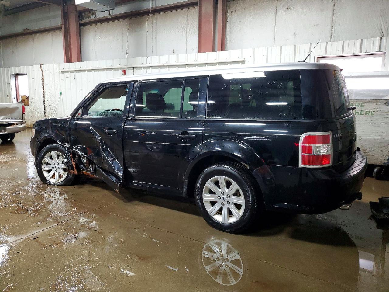 2009 Ford Flex Se Black vin: 2FMDK51C89BA38343