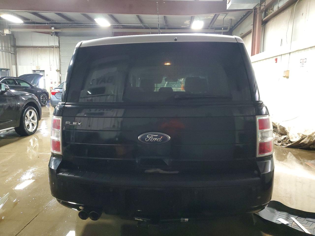 2009 Ford Flex Se Black vin: 2FMDK51C89BA38343