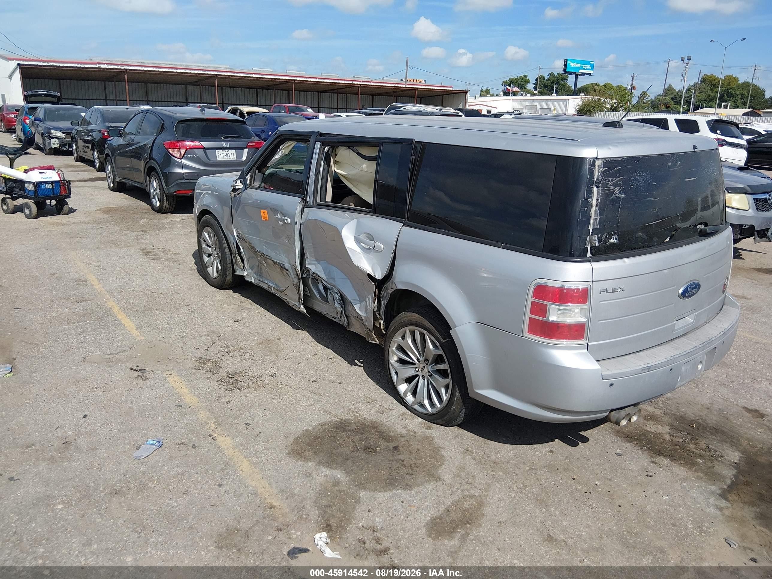 2009 Ford Flex Se Silver vin: 2FMDK51CX9BA51241