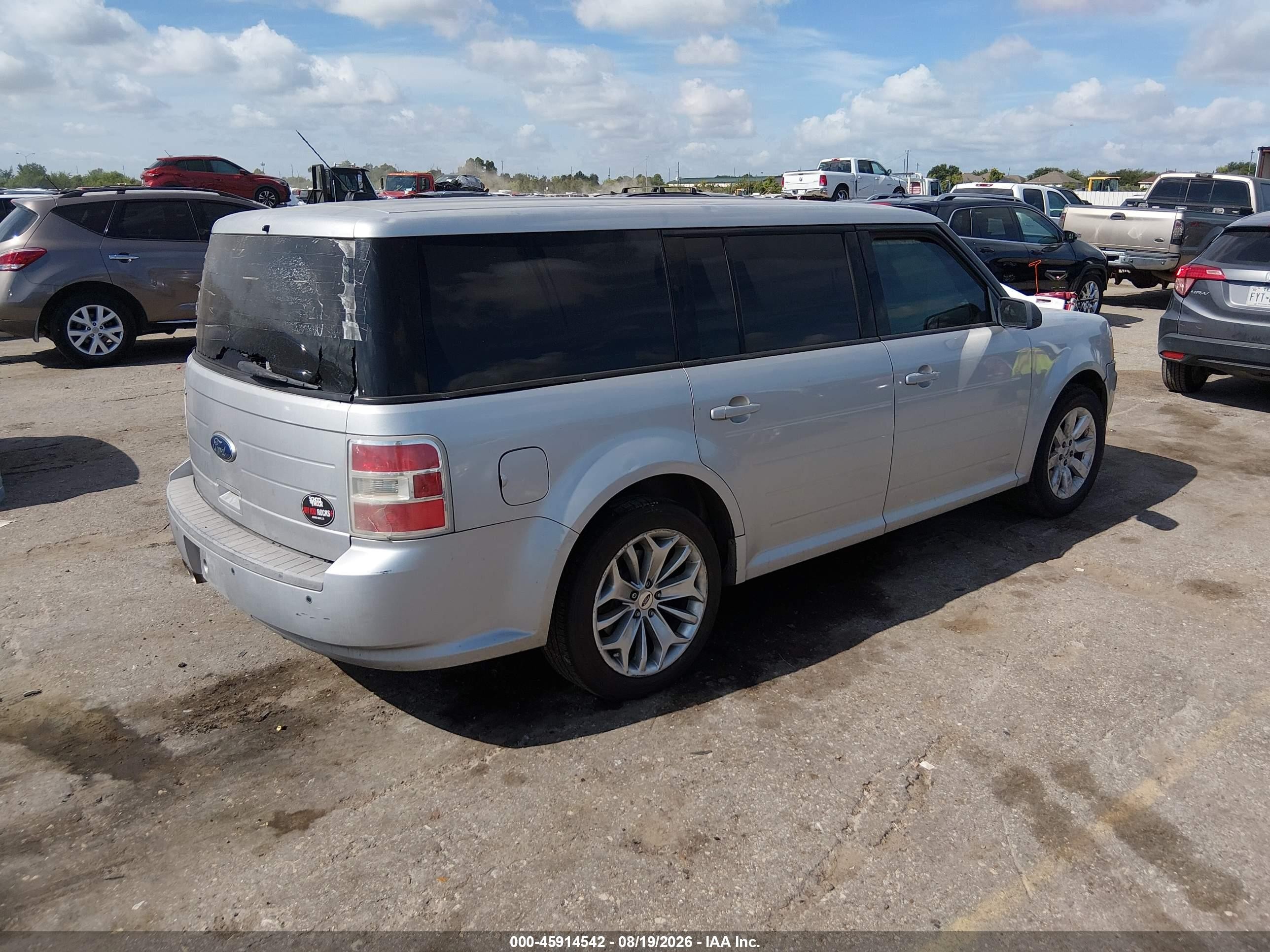 2009 Ford Flex Se Silver vin: 2FMDK51CX9BA51241