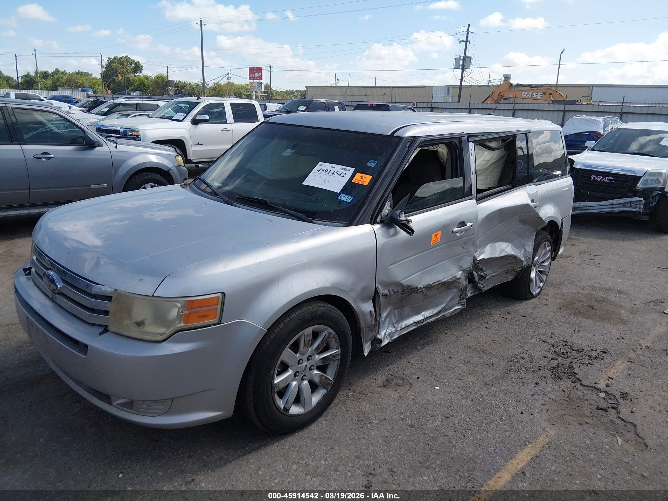 2009 Ford Flex Se Silver vin: 2FMDK51CX9BA51241