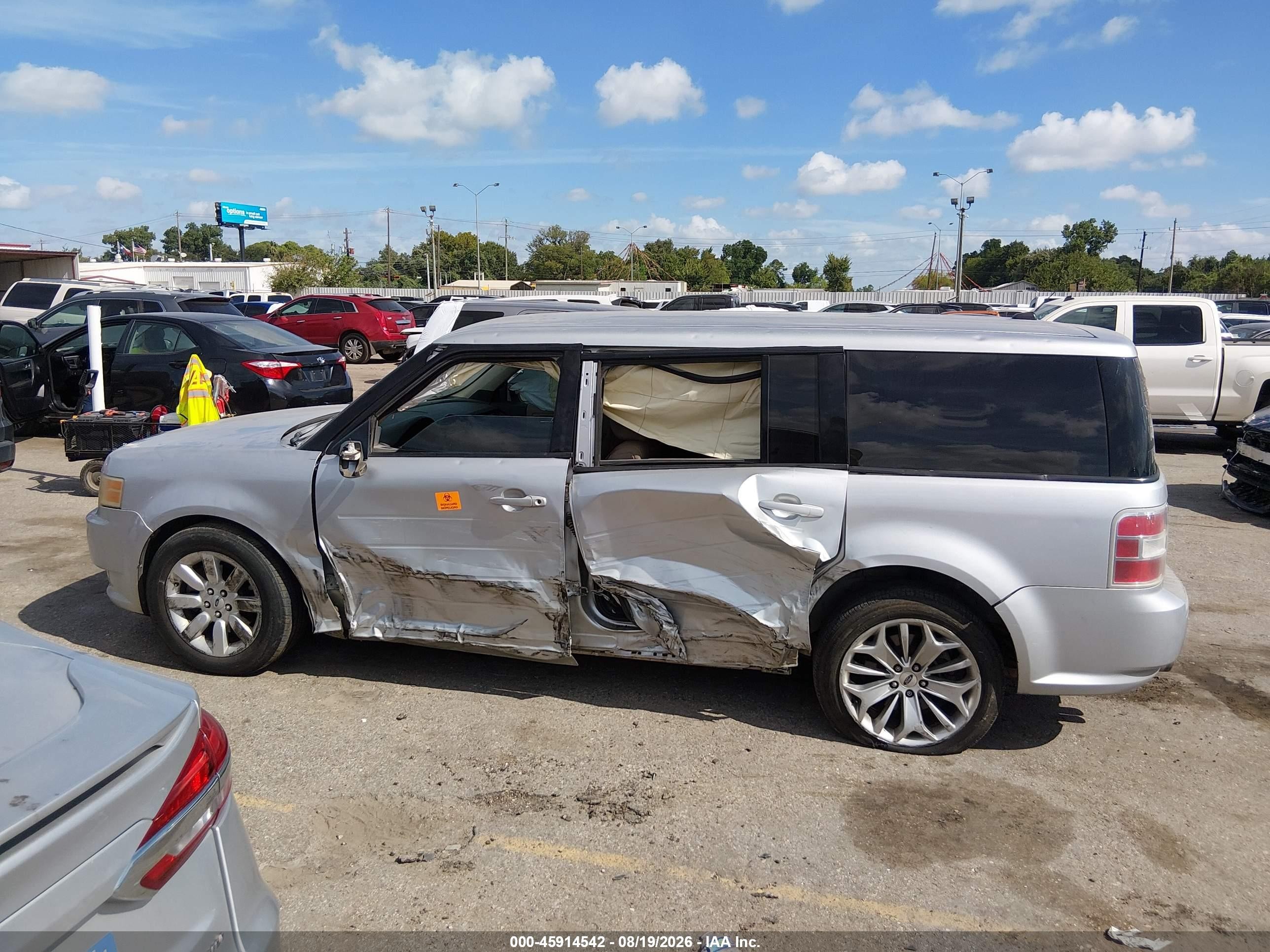 2009 Ford Flex Se Silver vin: 2FMDK51CX9BA51241